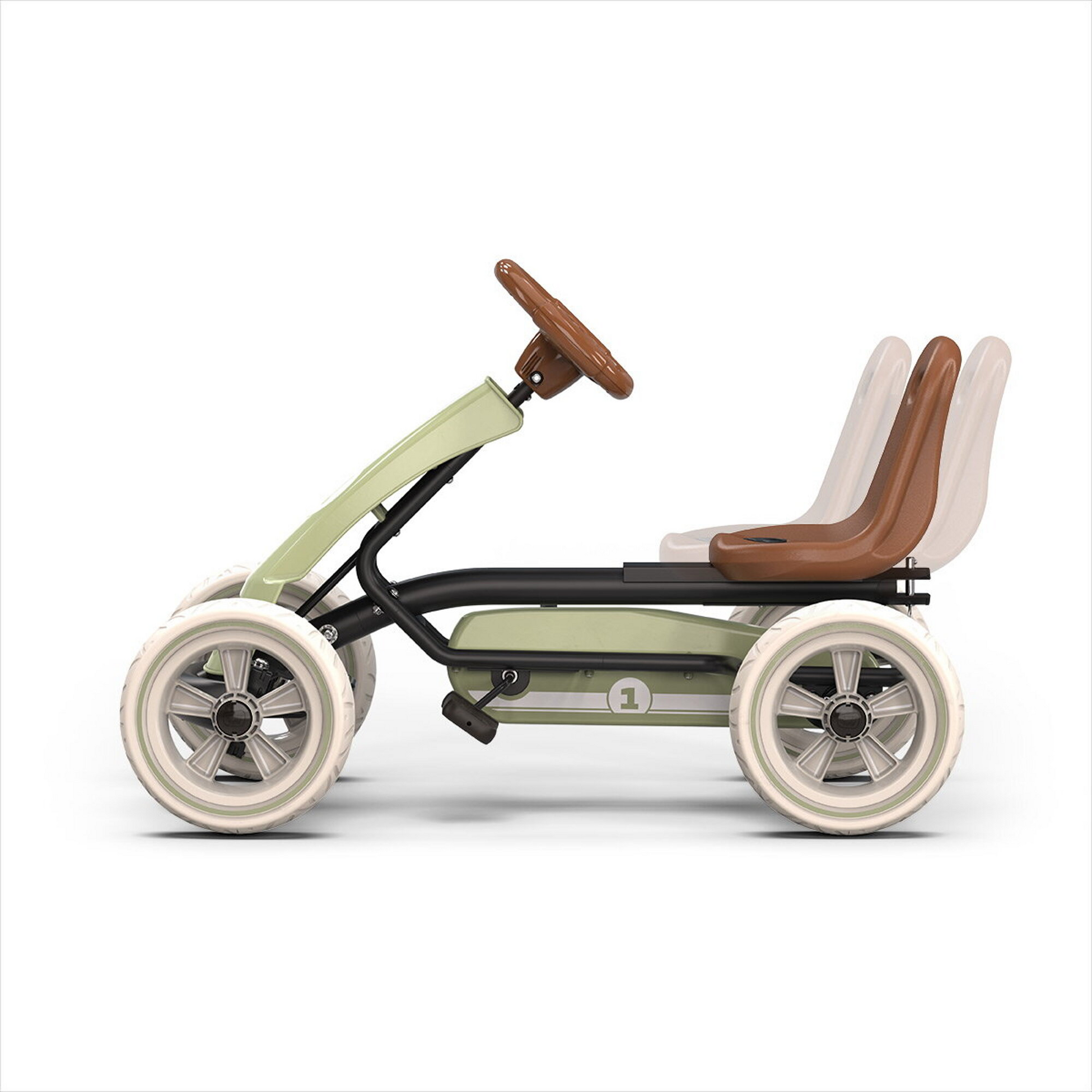 EXIT, Foxy Pedal-gokart - Retro Gr&ouml;n