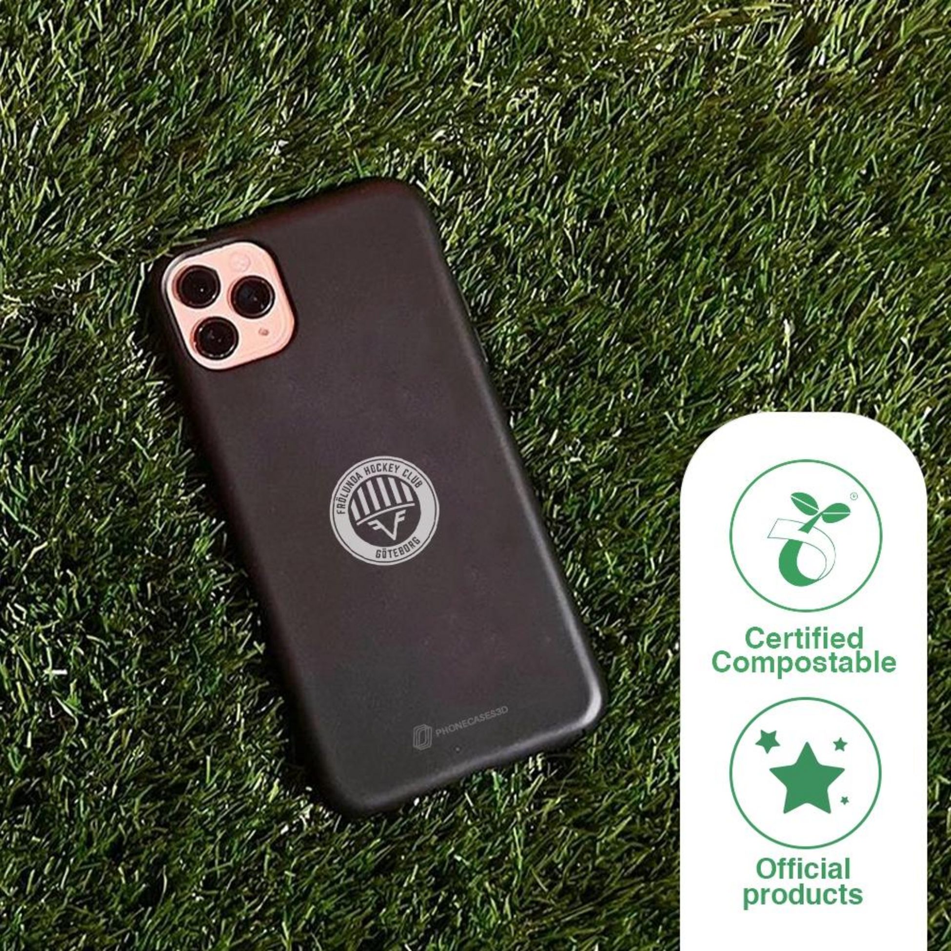 PHONECASES3D, Frölunda Hockey Official Compostable Phone Case Design 10