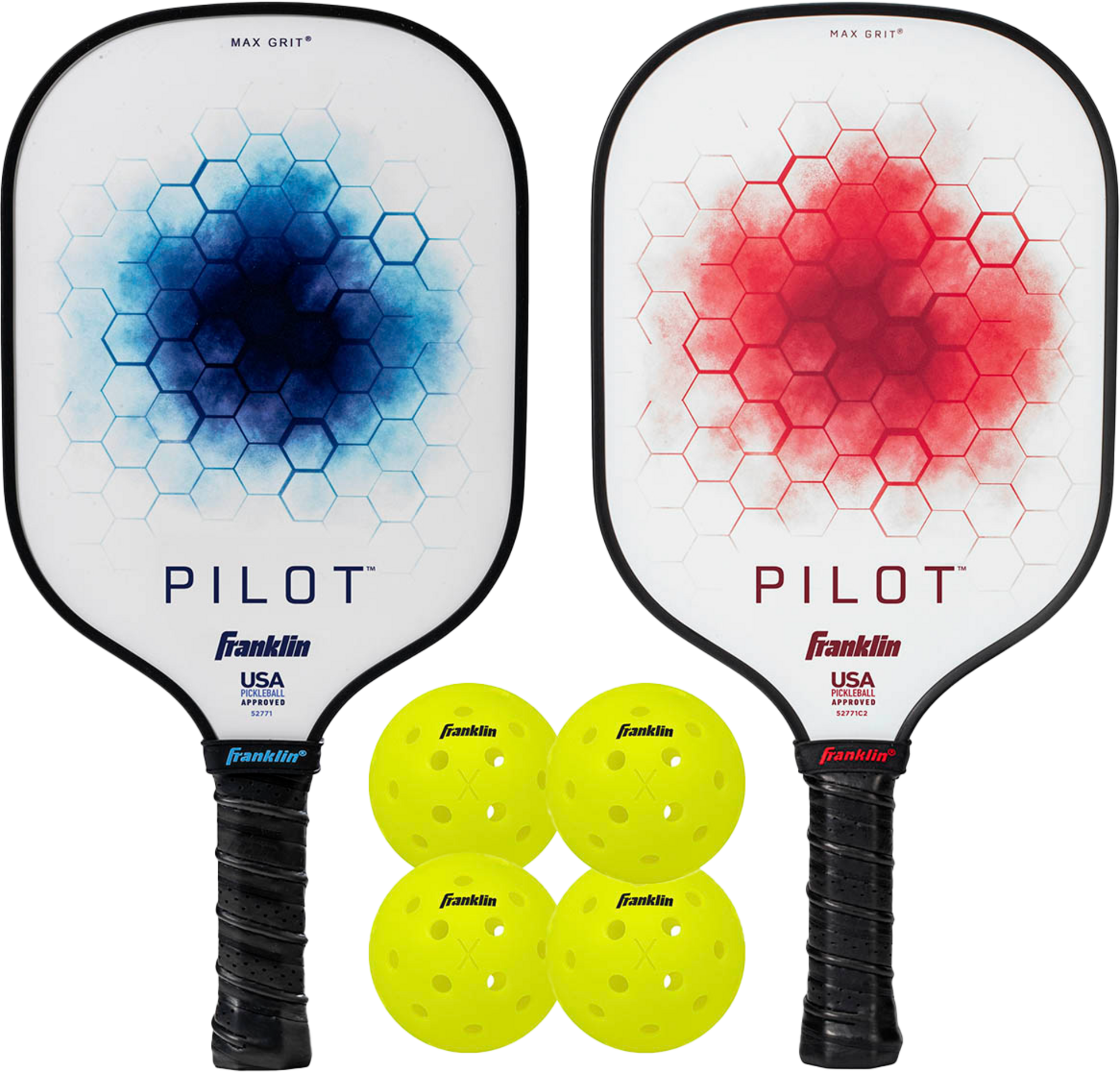 FRANKLIN, Franklin Pilot 2-personers Pickleball Set