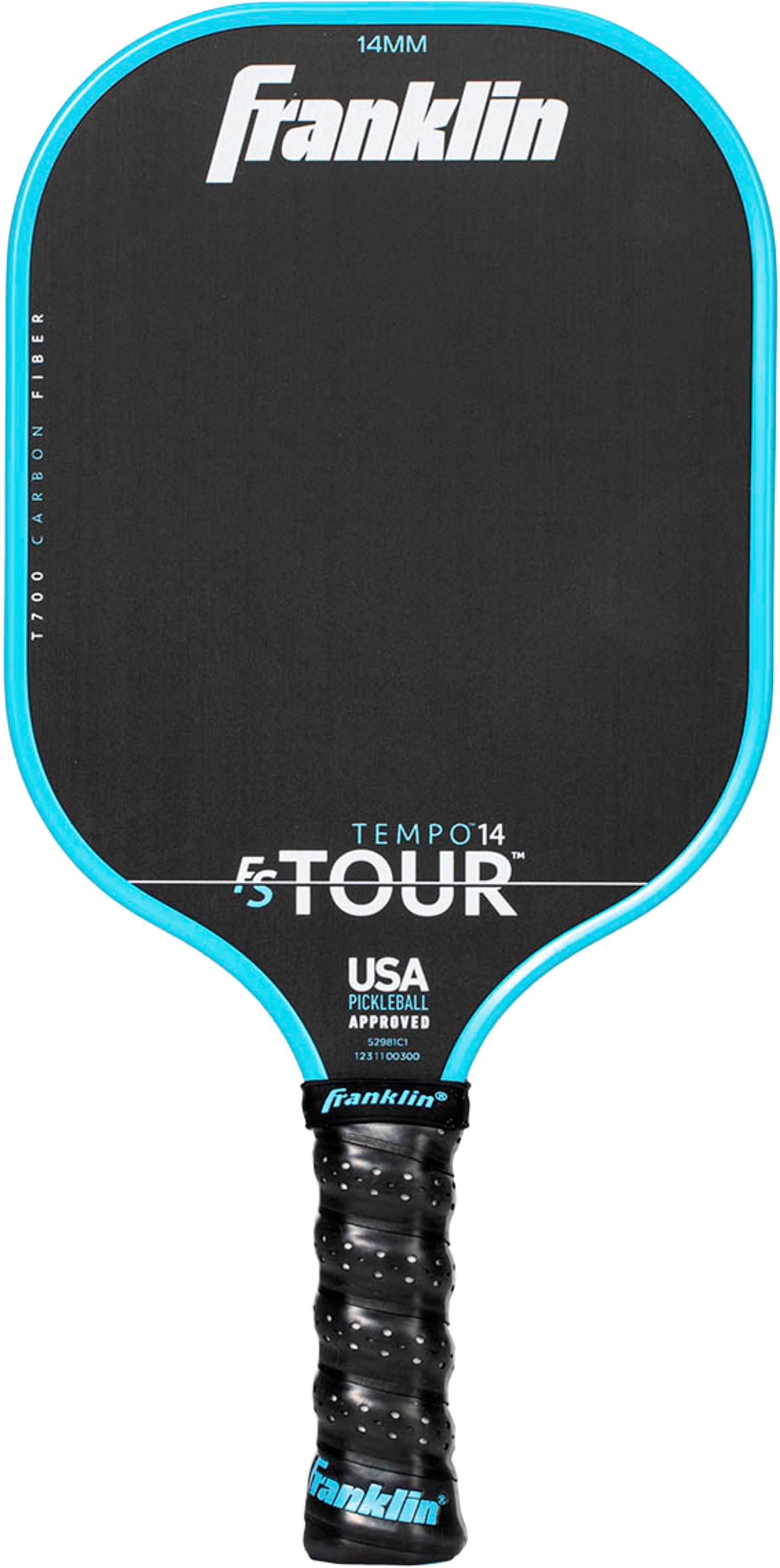 FRANKLIN, Franklin Tour Tempo 14mm Pickleballracket - Blå