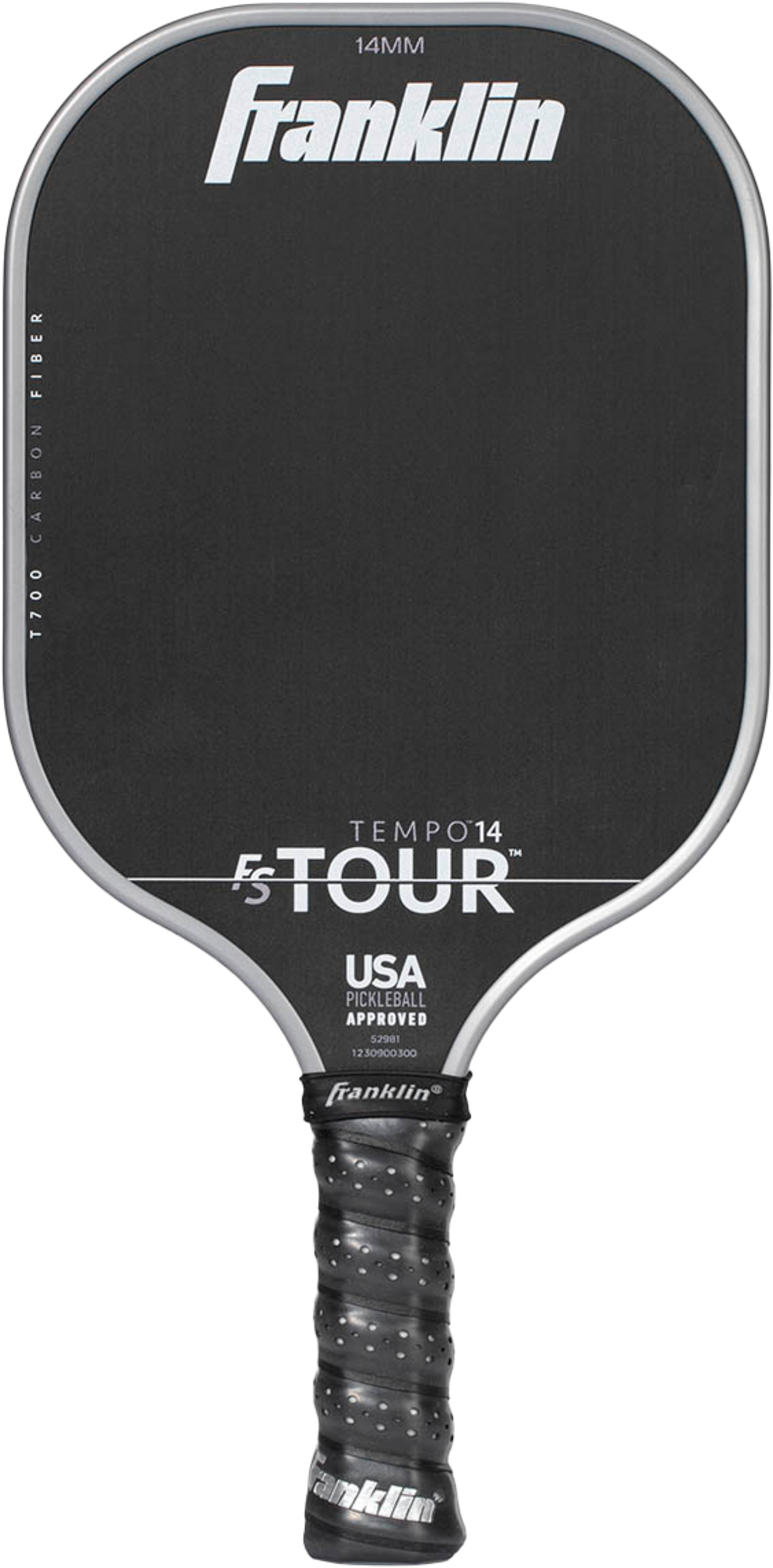 FRANKLIN, Franklin Tour Tempo 14mm Pickleballracket - Grå