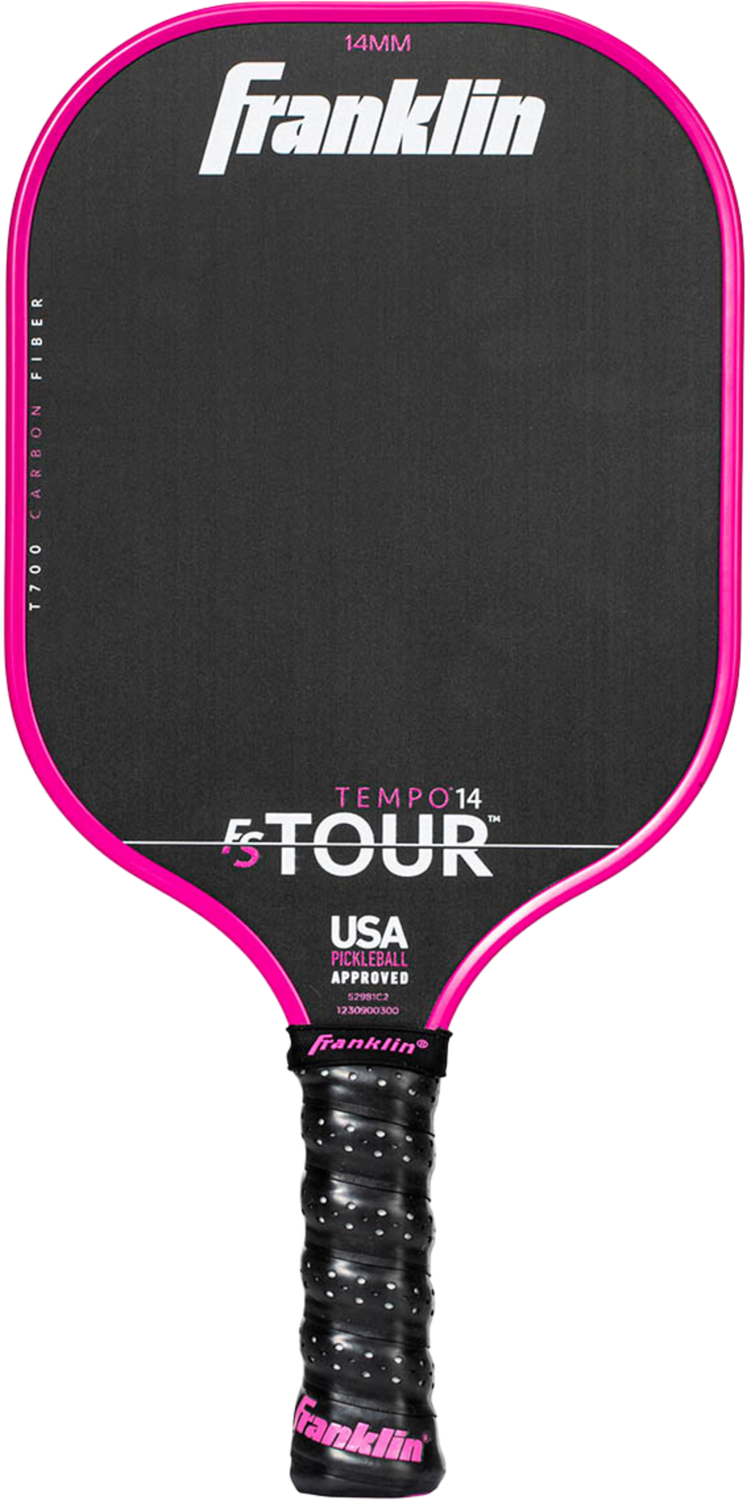 FRANKLIN, Franklin Tour Tempo 14mm Pickleballracket - Rosa