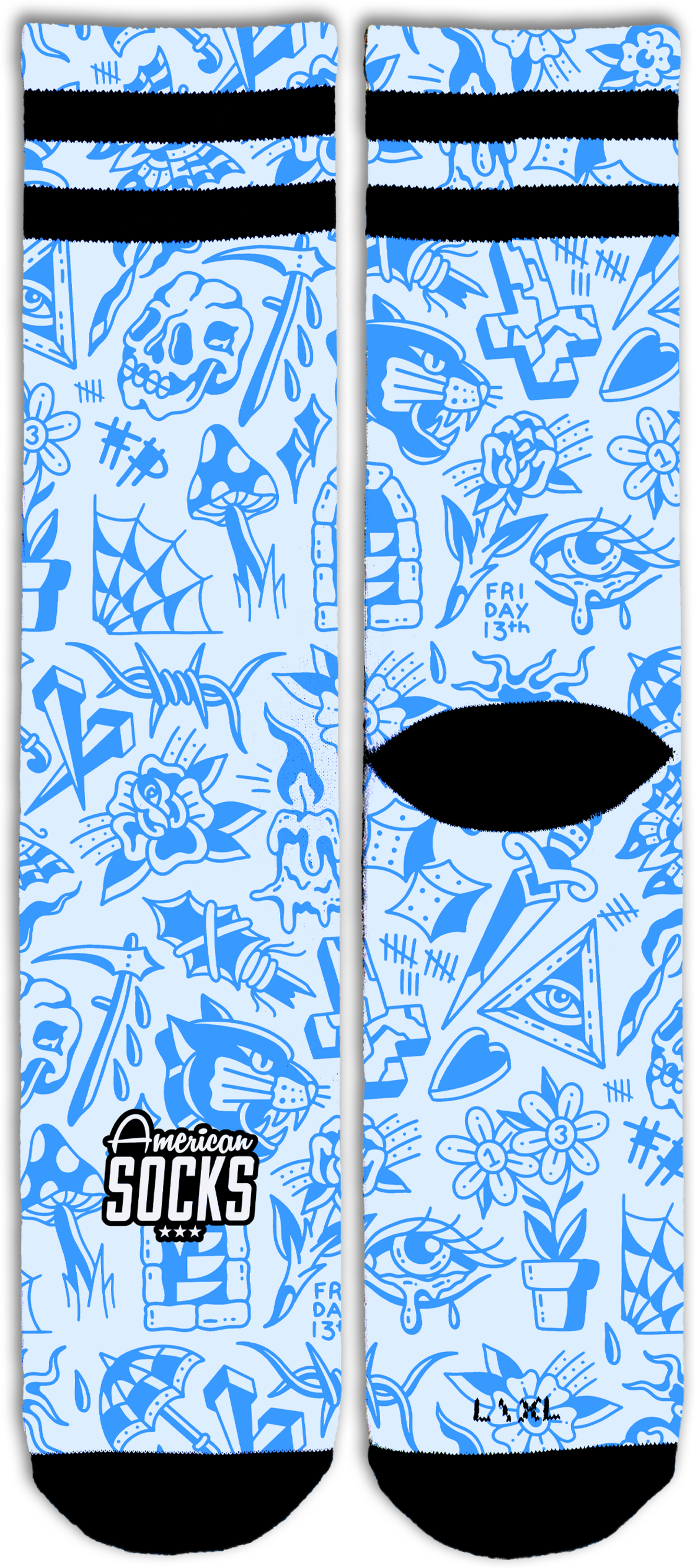 AMERICAN SOCKS, Freaked - Mid High