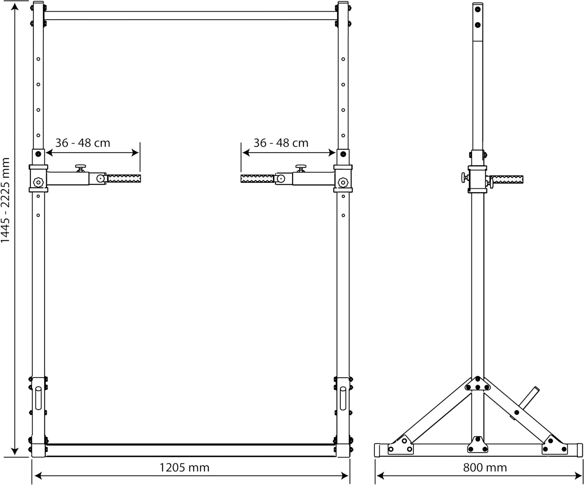 K-SPORT, Free-standing Pull-up Bar
