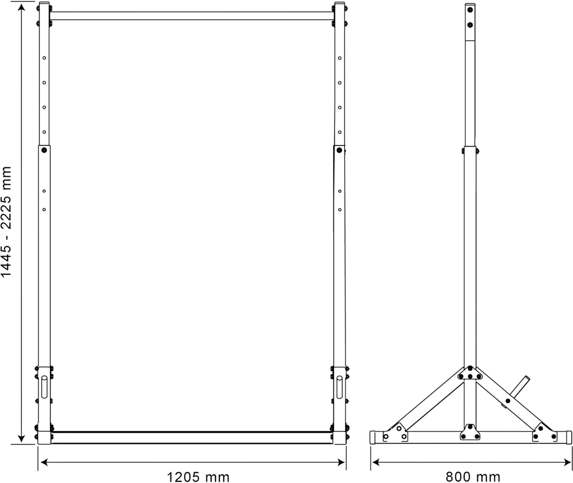 K-SPORT, Free-standing Pull-up Bar