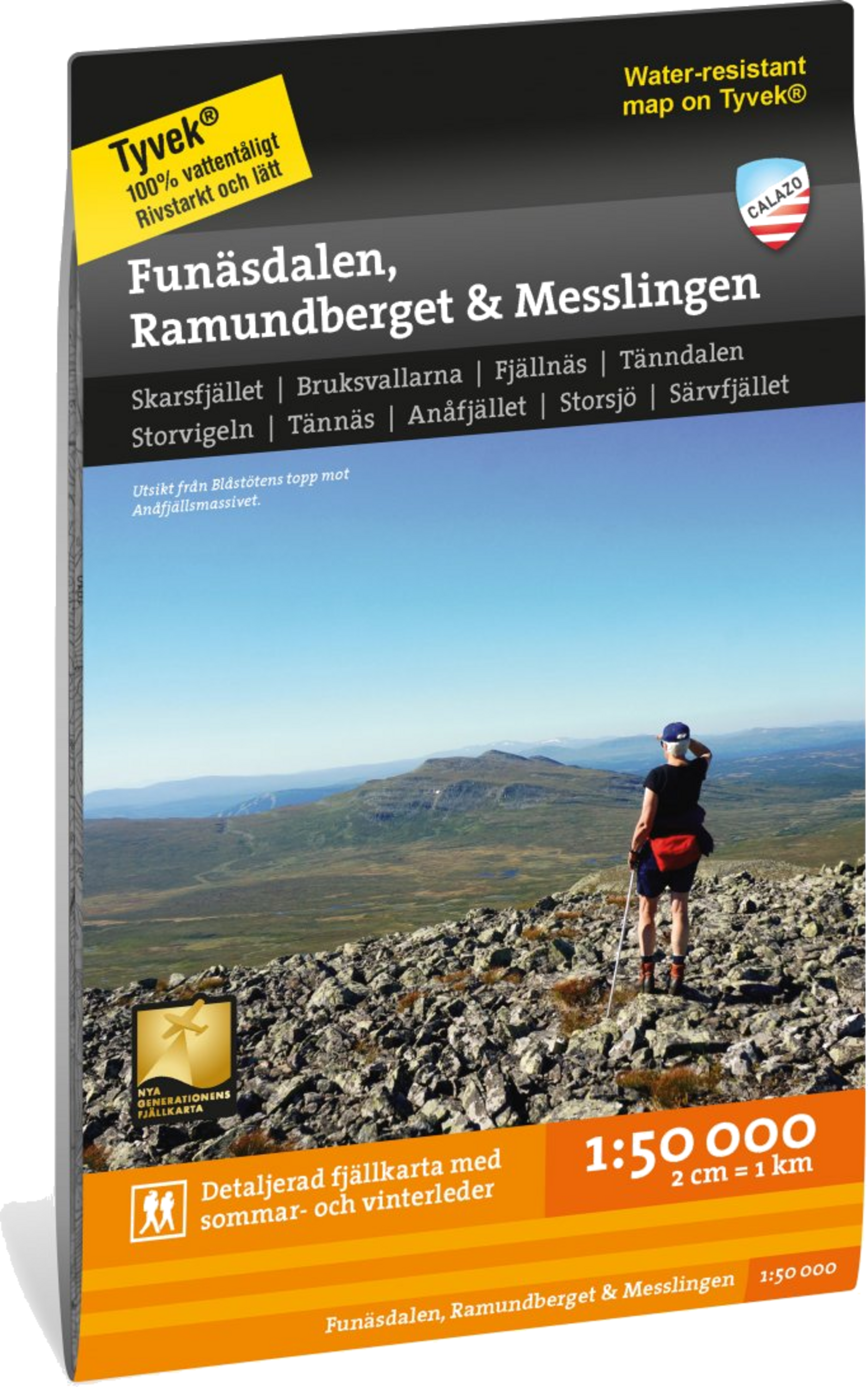 CALAZO, Funäsdalen Ramundberget Messlingen 1:50.000