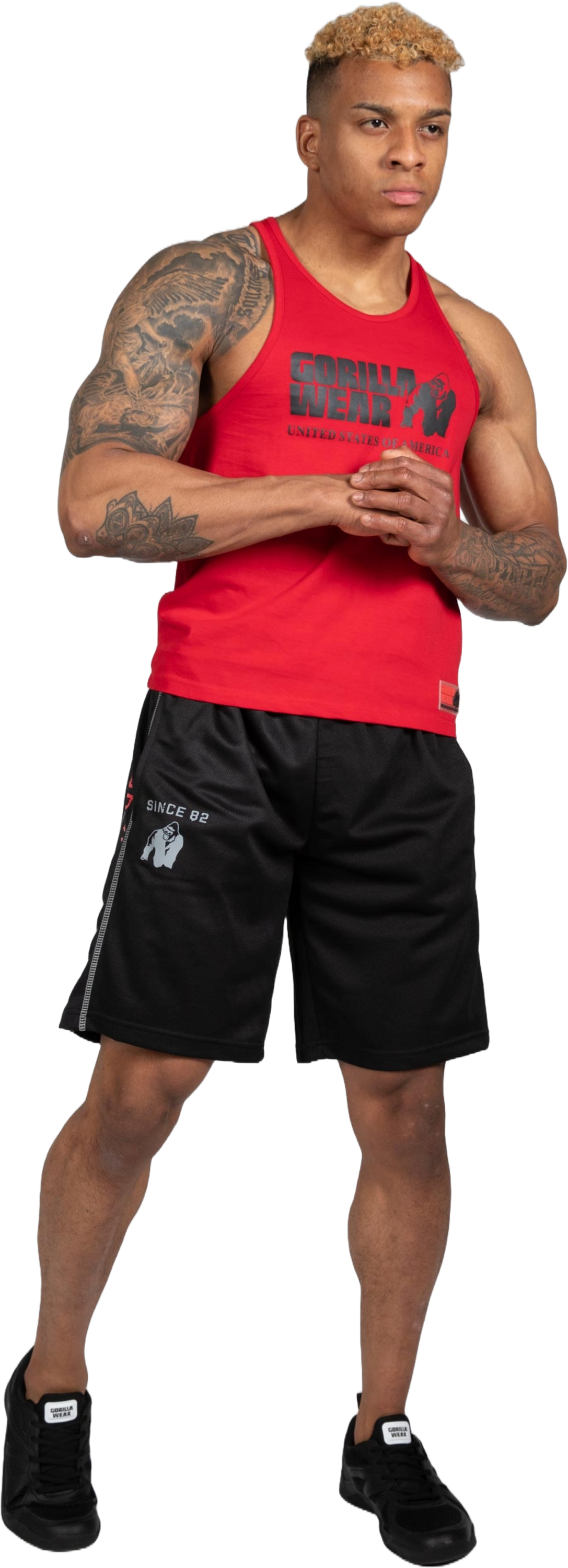 GORILLA WEAR, Functional Mesh Shorts