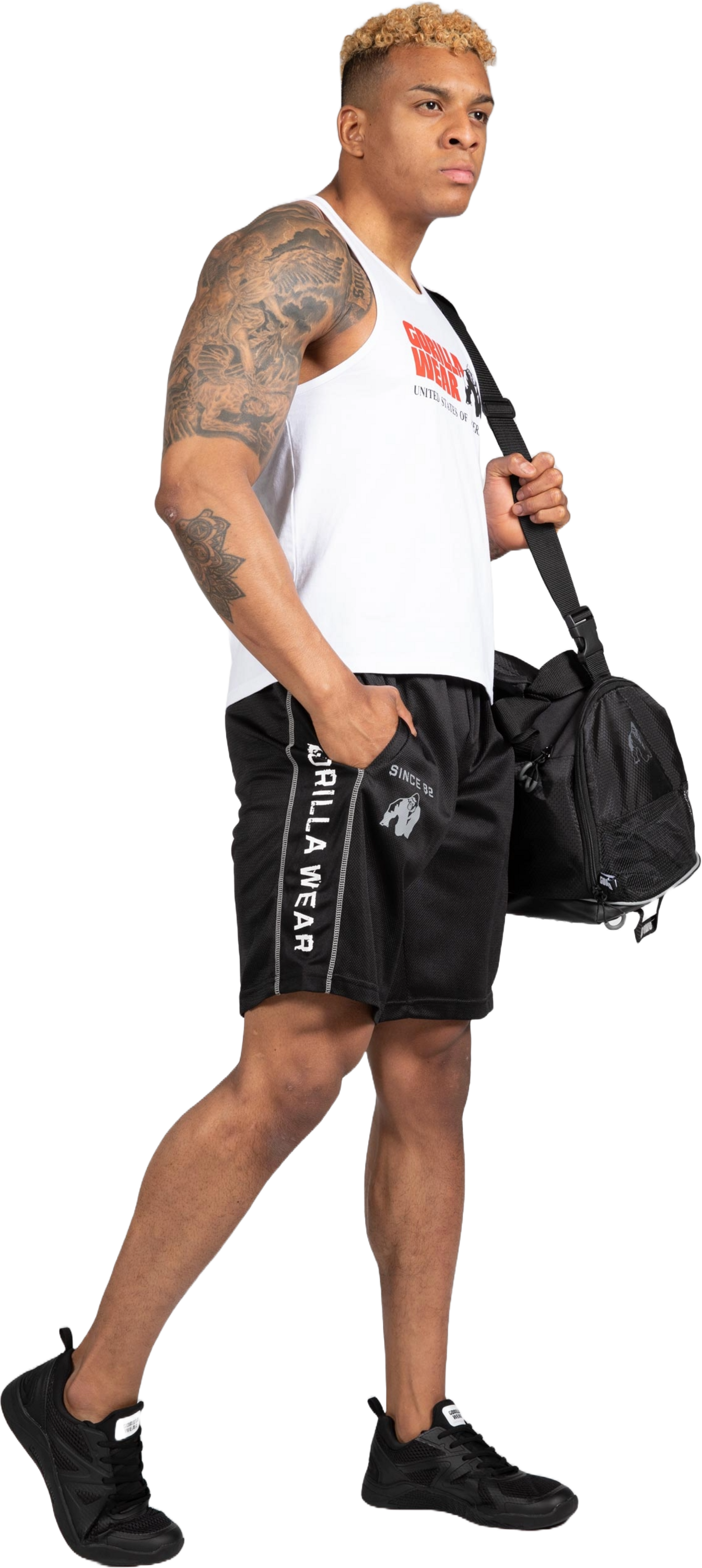GORILLA WEAR, Functional Mesh Shorts