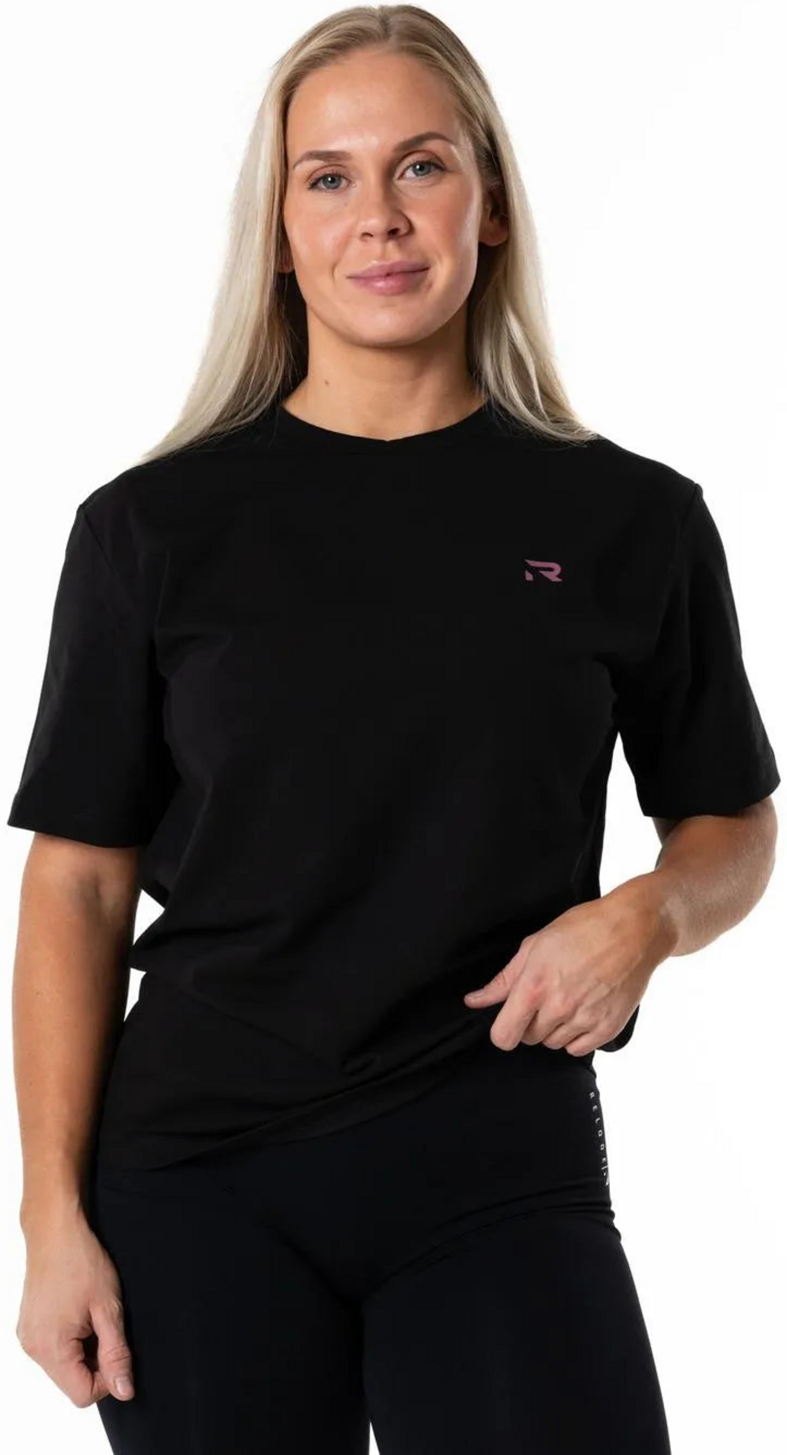 RELODE, Funky T-shirt - Svart