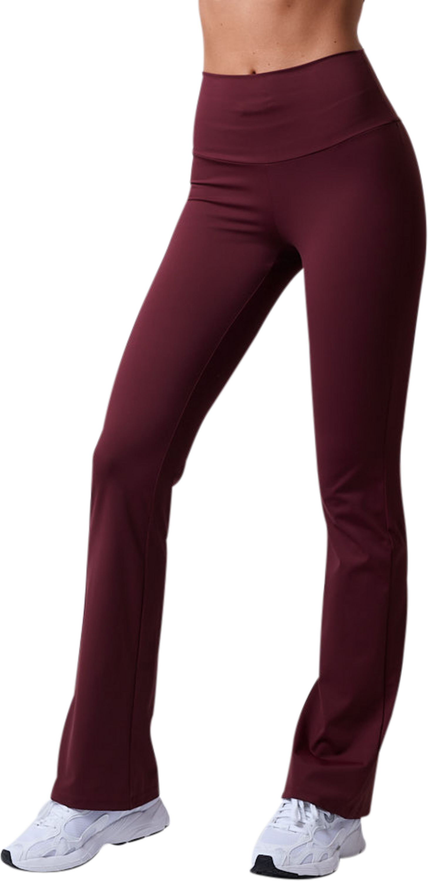 CLN ATHLETICS, Fuse Flared Tights Dark Red