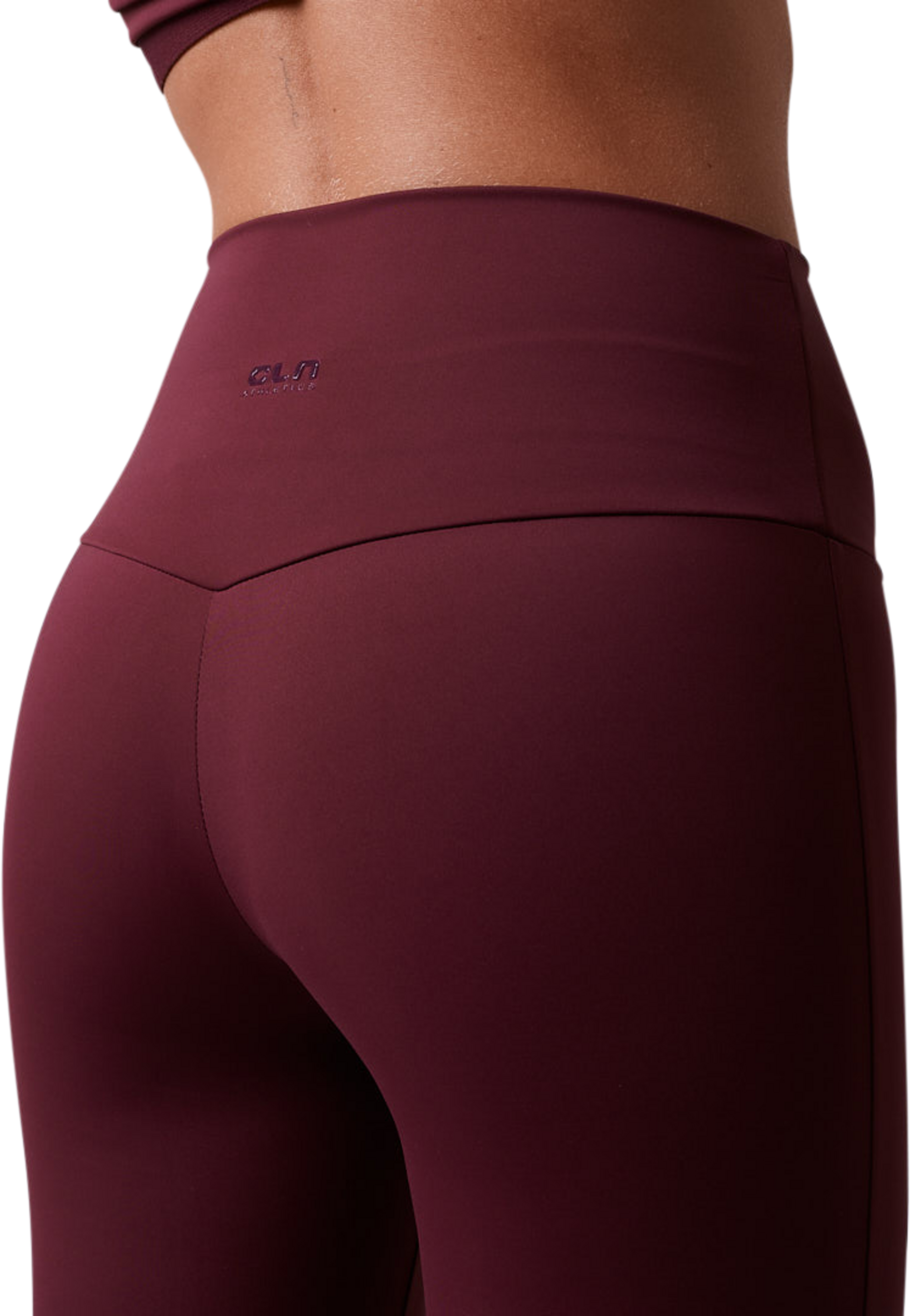 CLN ATHLETICS, Fuse Flared Tights Dark Red