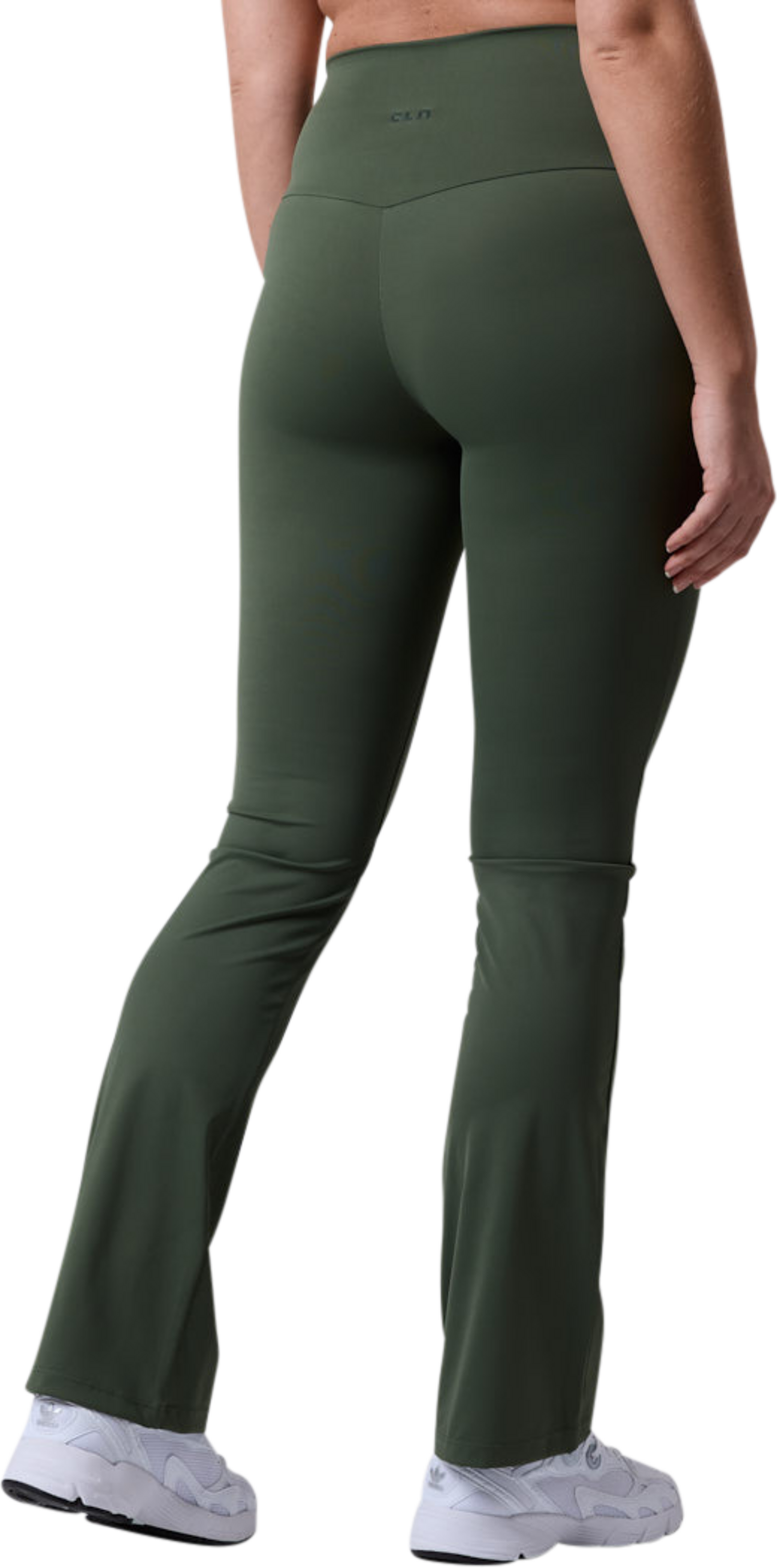 CLN ATHLETICS, Fuse Flared Tights Moss Green