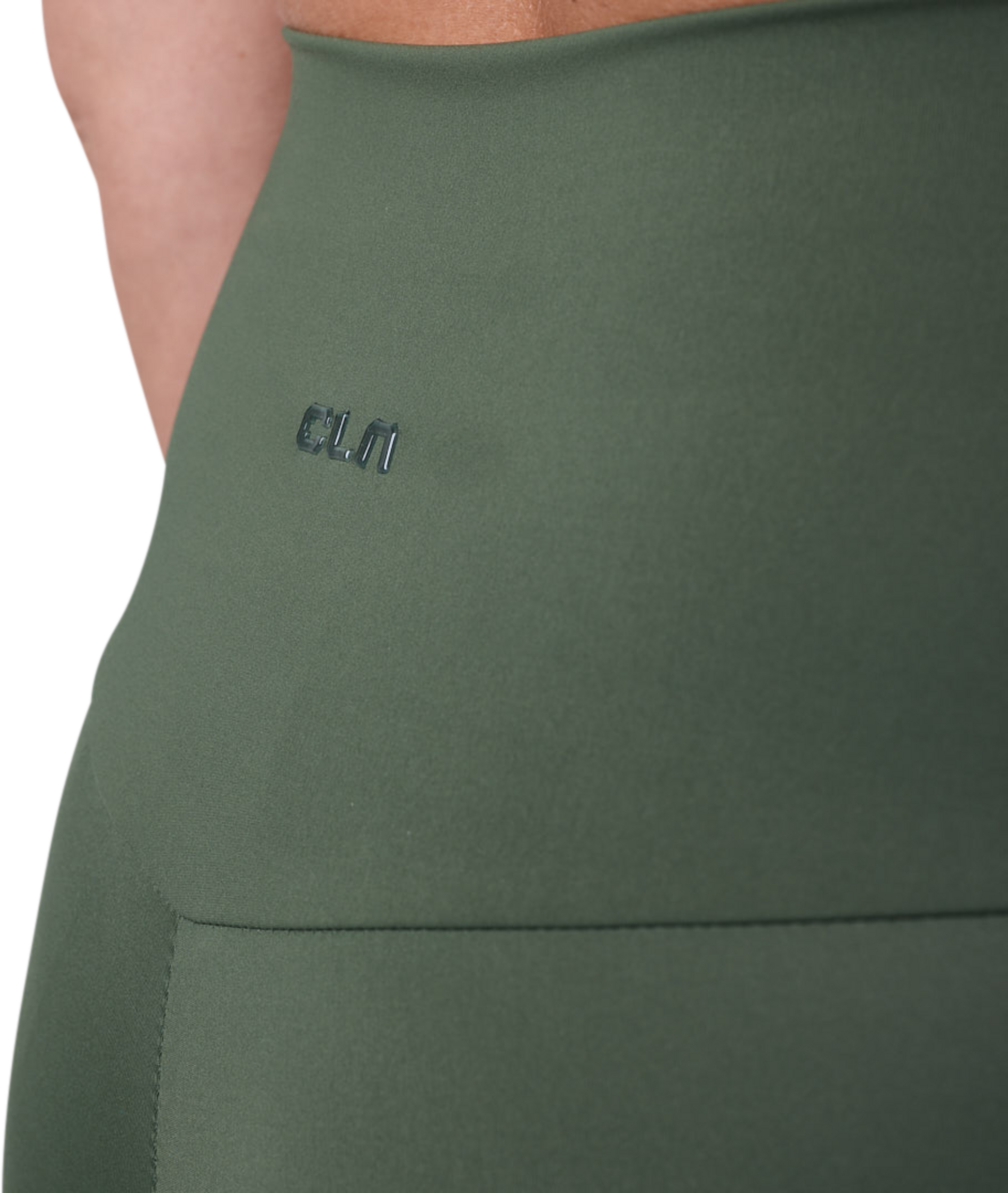 CLN ATHLETICS, Fuse Flared Tights Moss Green