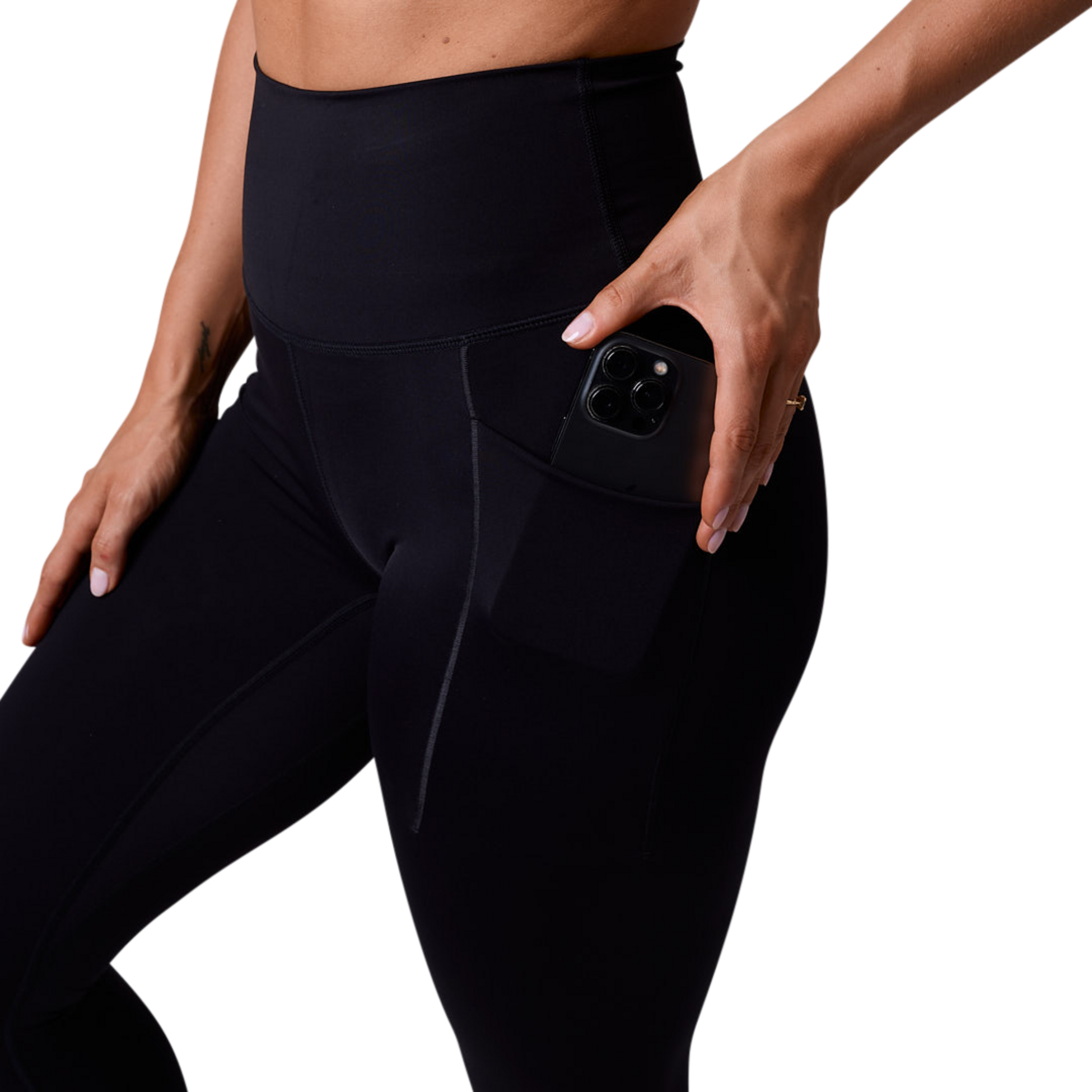 CLN ATHLETICS, Fuse Pocket Tights Black