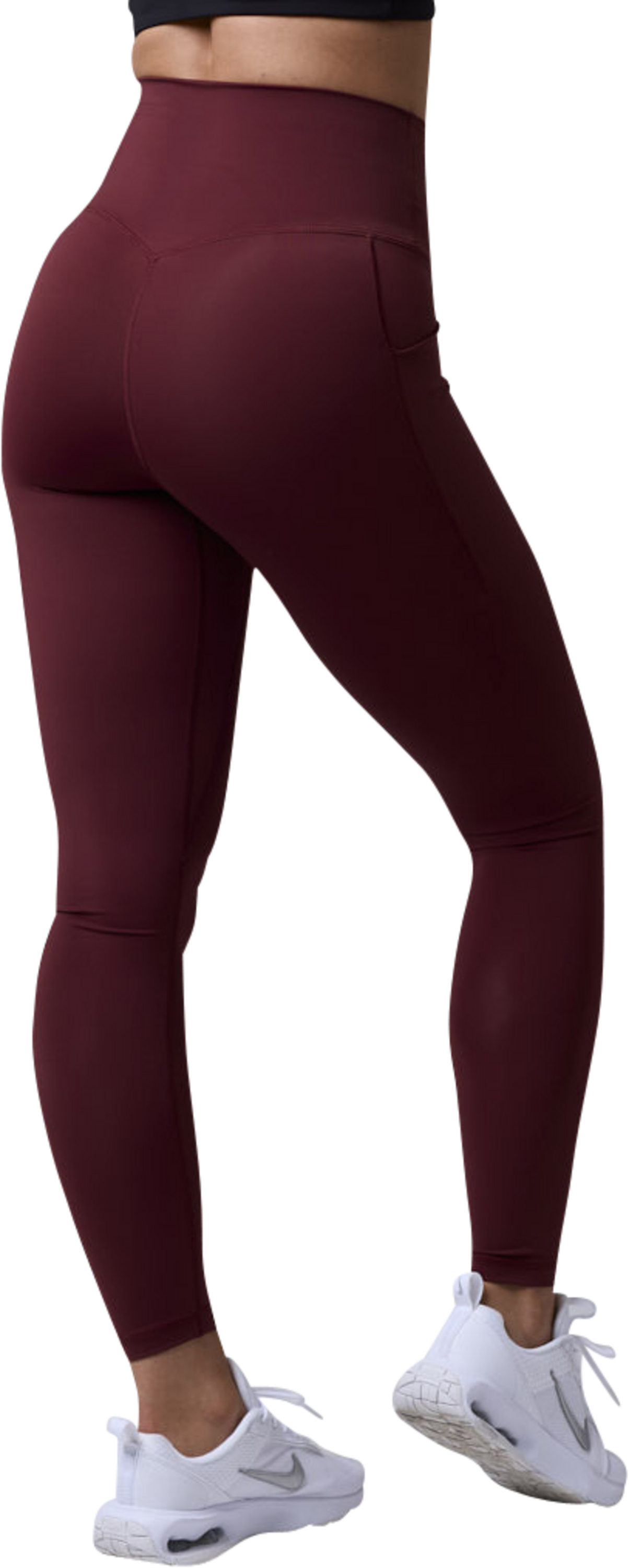 CLN ATHLETICS, Fuse Pocket Tights Dark Red