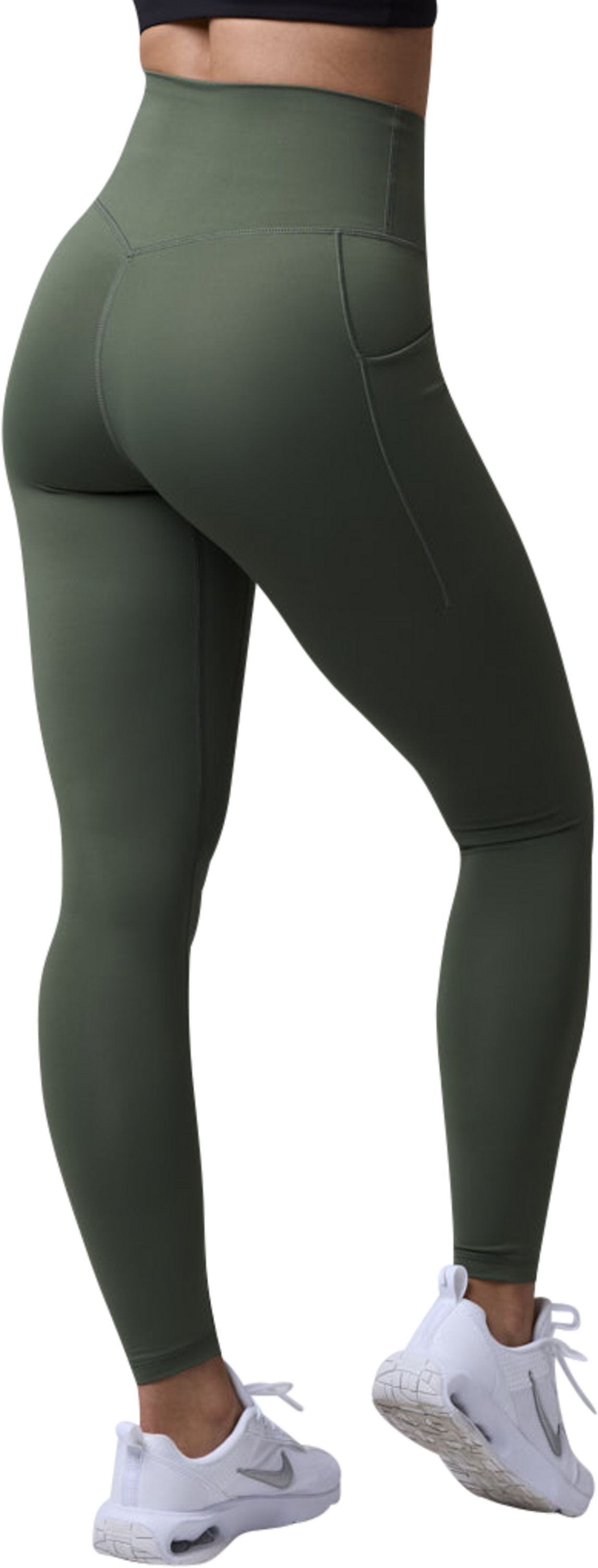 CLN ATHLETICS, Fuse Pocket Tights Moss Green