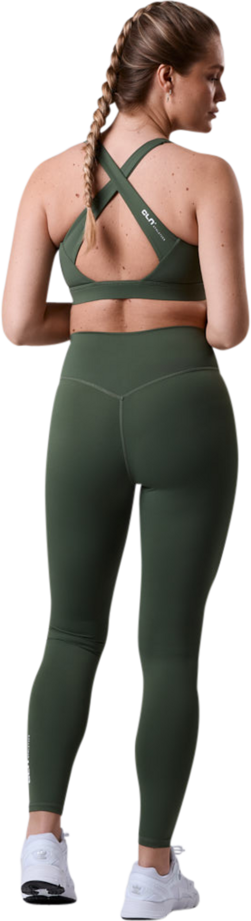 CLN ATHLETICS, Fuse Sport Bra Moss Green