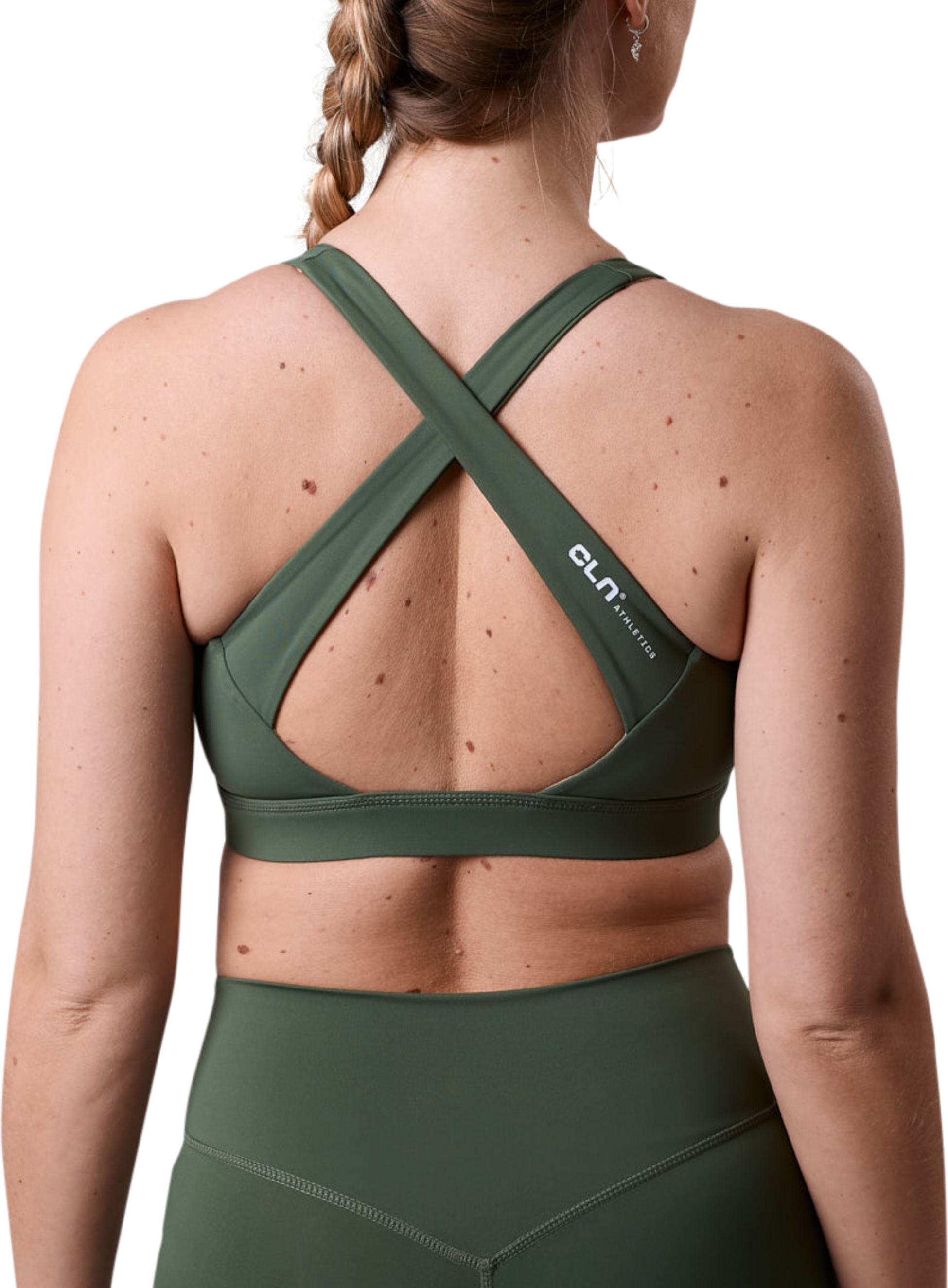 CLN ATHLETICS, Fuse Sport Bra Moss Green