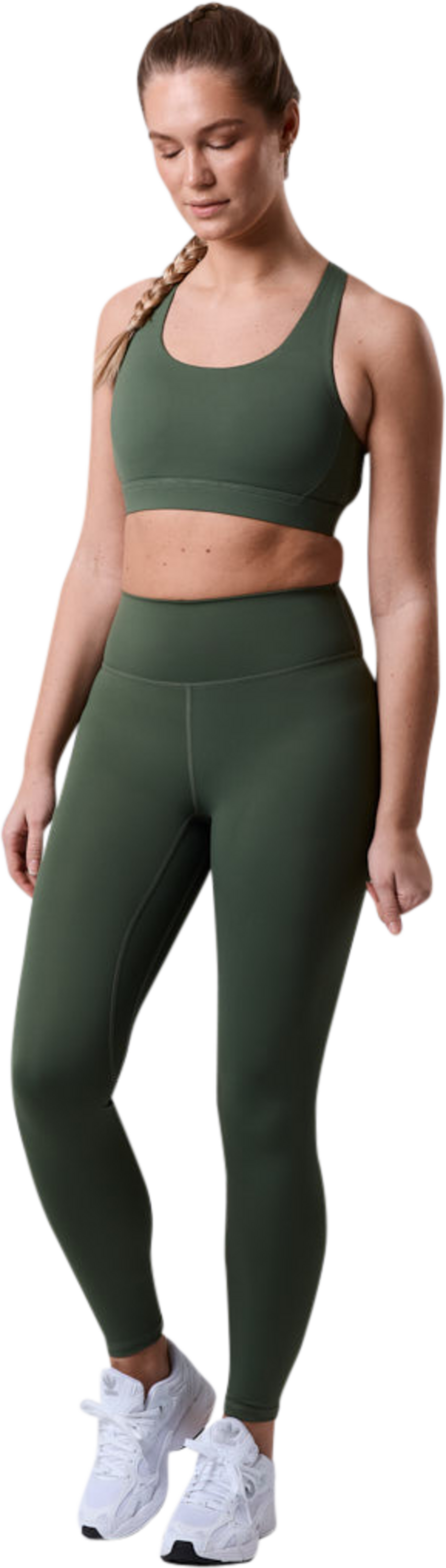 CLN ATHLETICS, Fuse Sport Bra Moss Green