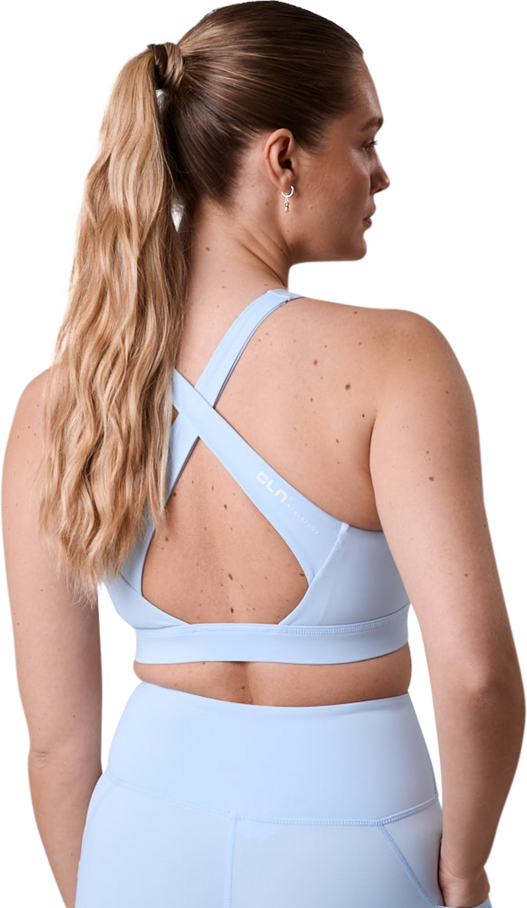 CLN ATHLETICS, Fuse Sport Bra Sky Blue