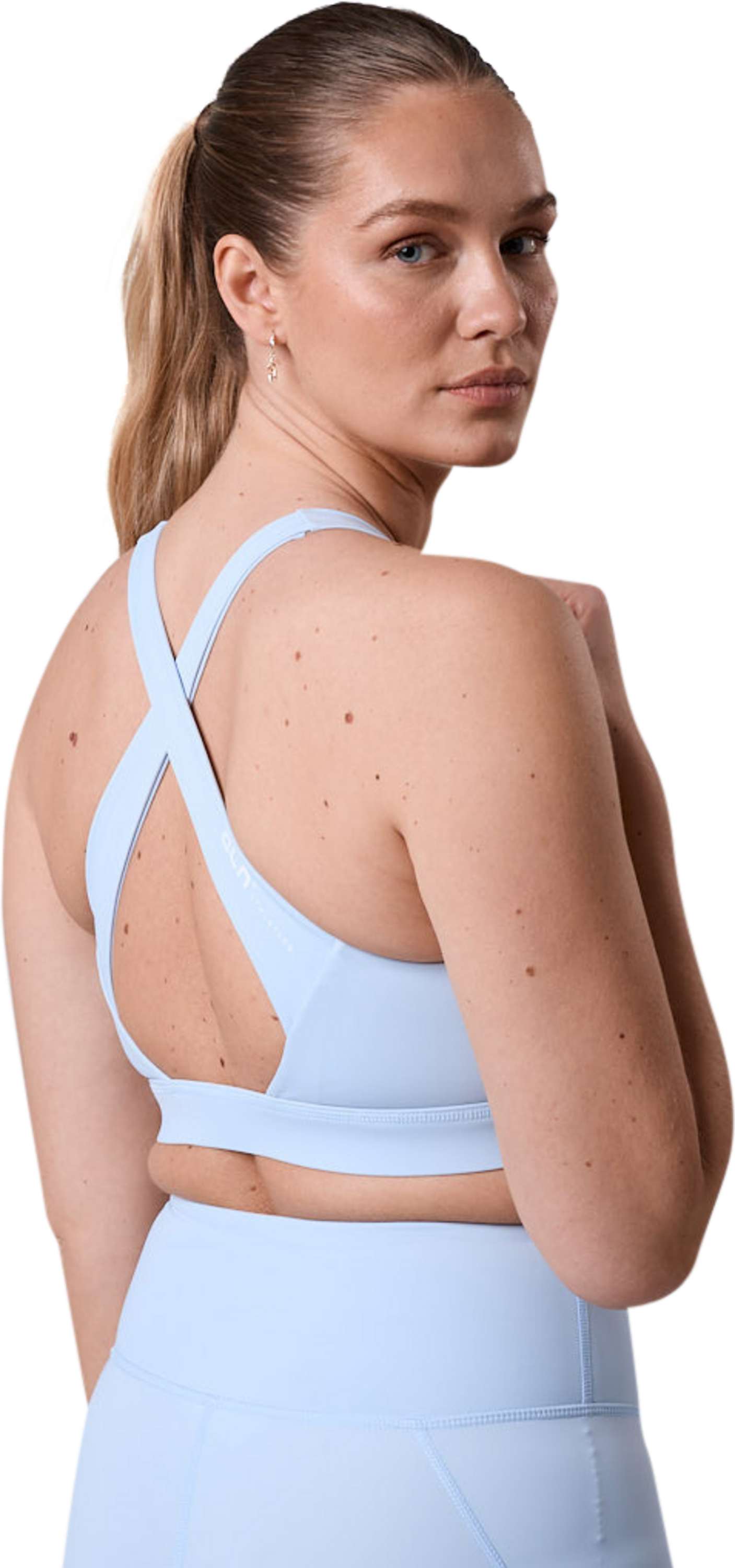 CLN ATHLETICS, Fuse Sport Bra Sky Blue