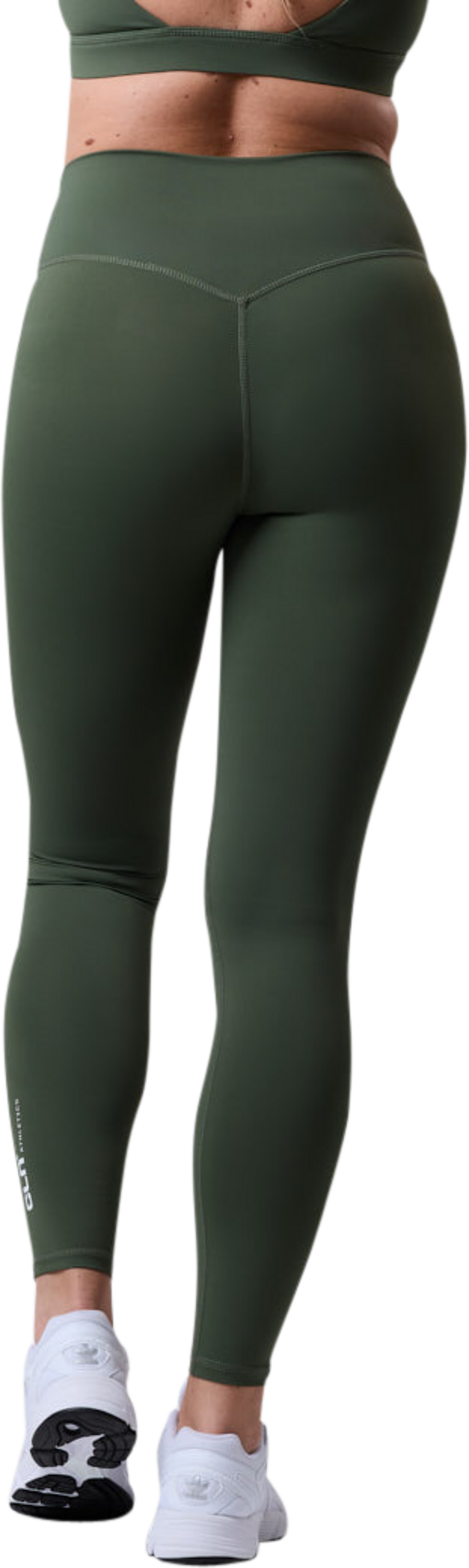 CLN ATHLETICS, Fuse V-shape Tights Moss Green