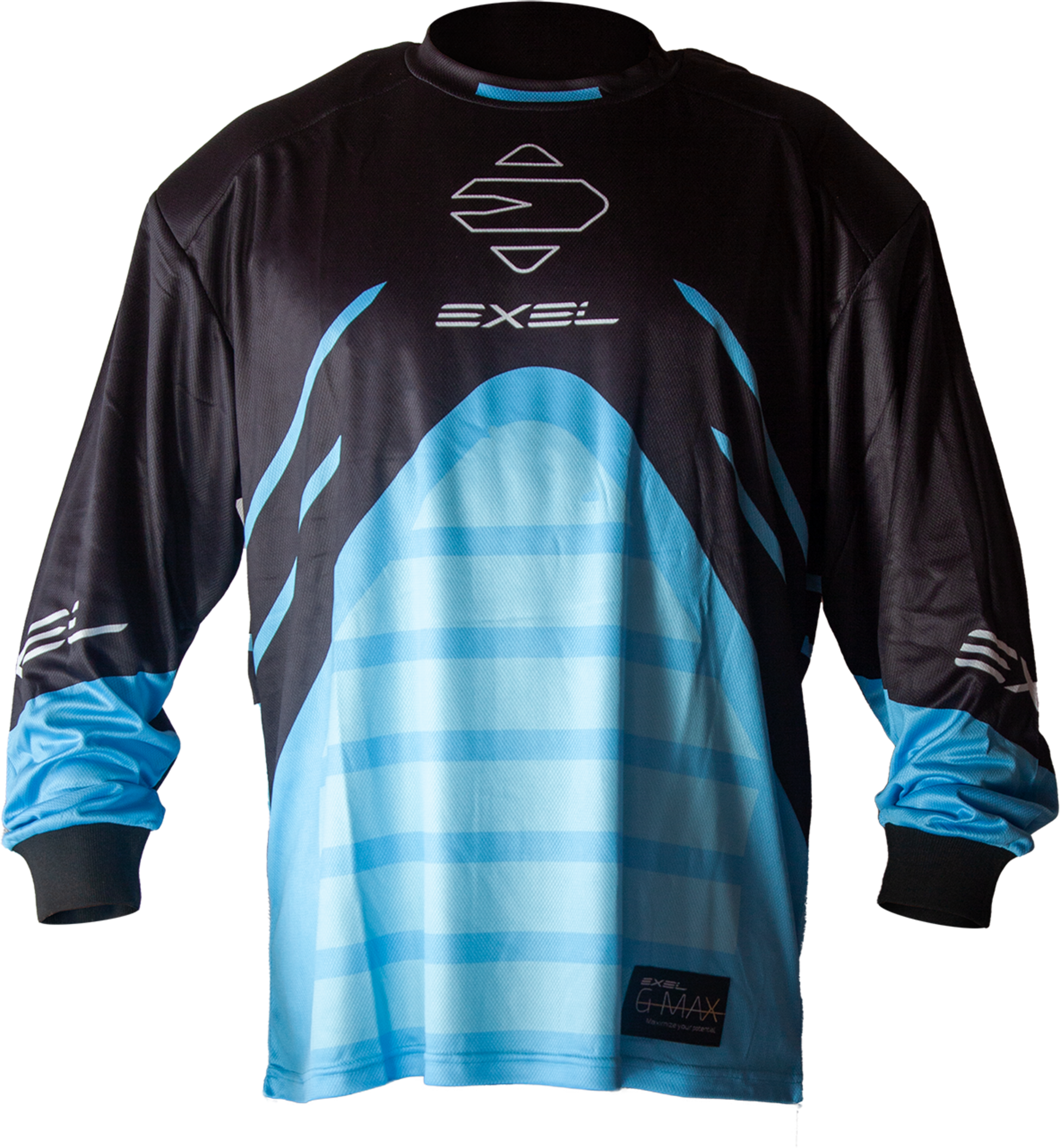 EXEL, G Max Goalie Jersey Nblue/black
