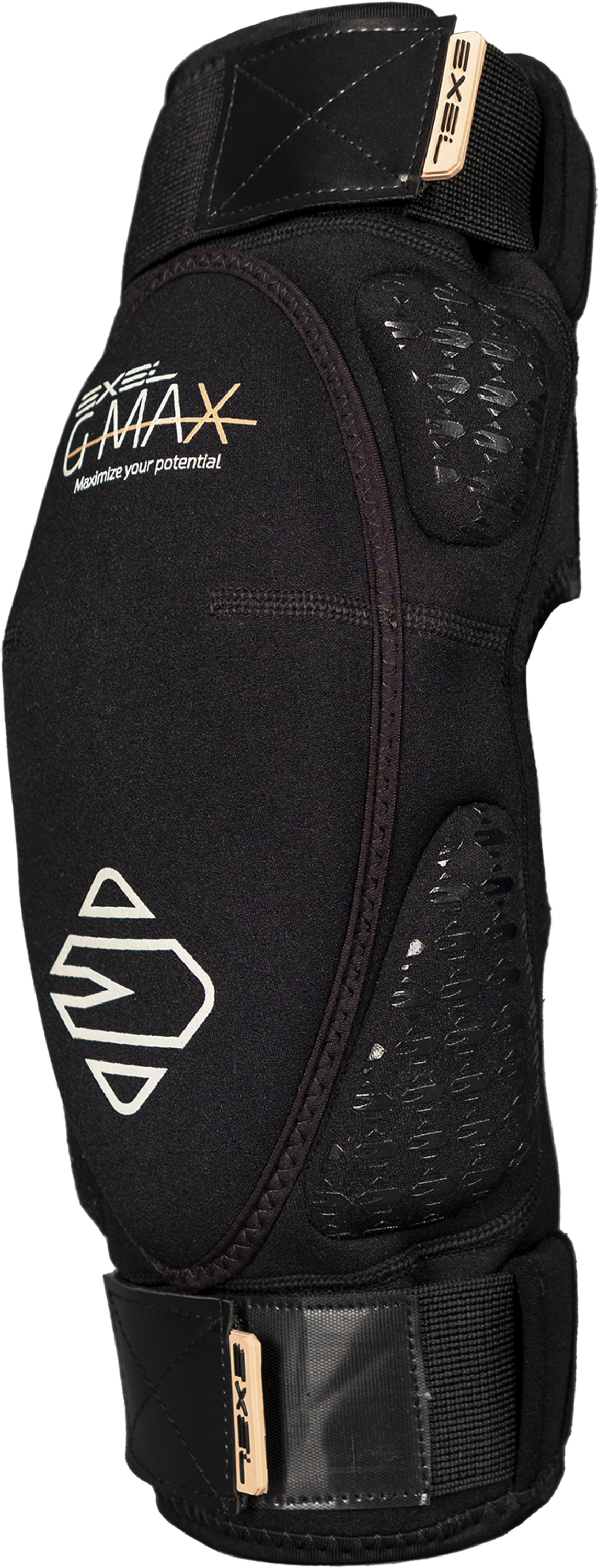 EXEL, G Max Knee Guard Black