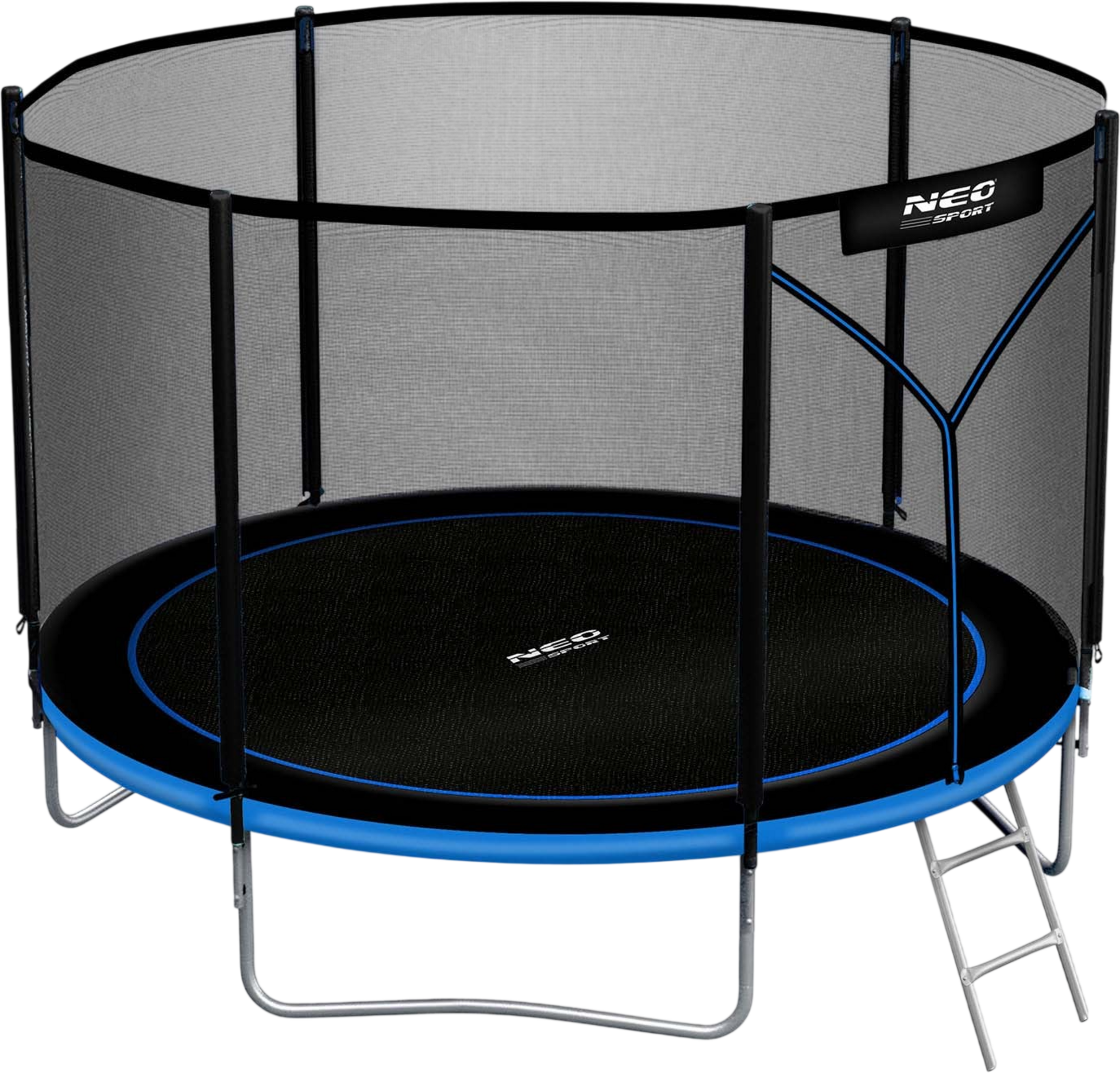 B2X, Garden Trampoline 10ft/312cm With Outdoor Net And Ladder Neo-sport