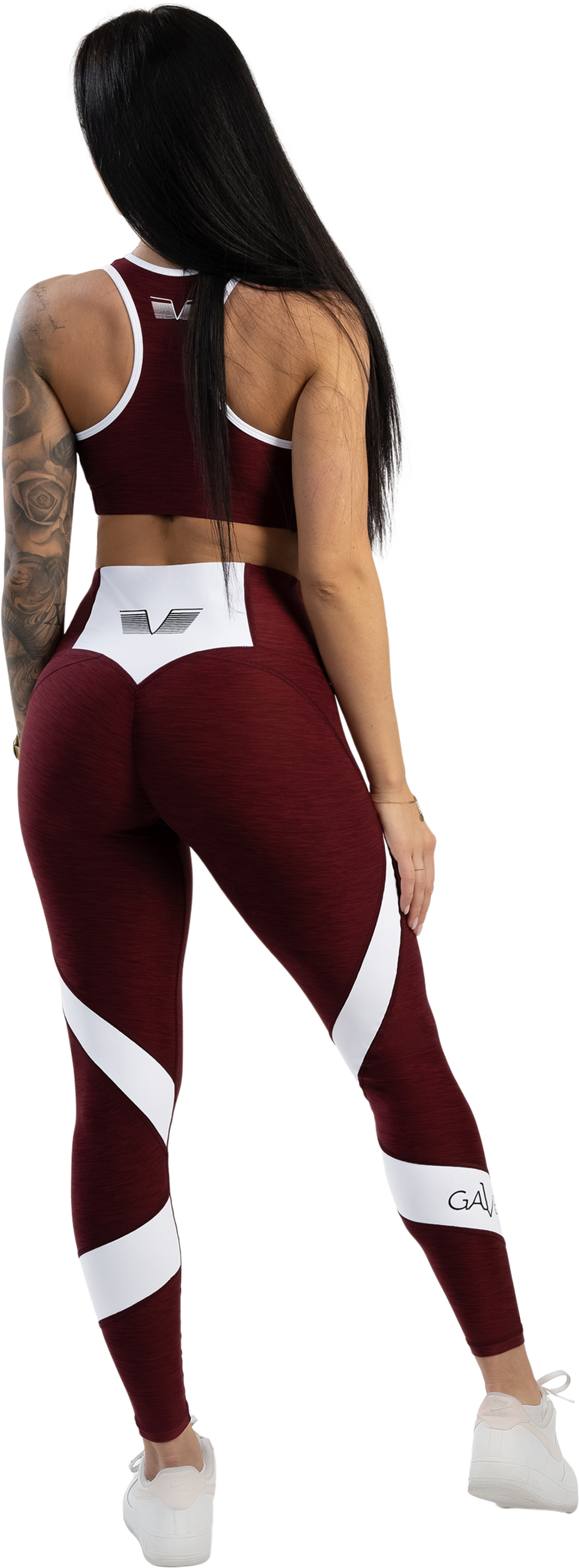 GAVELO, Gavelo Burgundy Swirl Comfort Tights