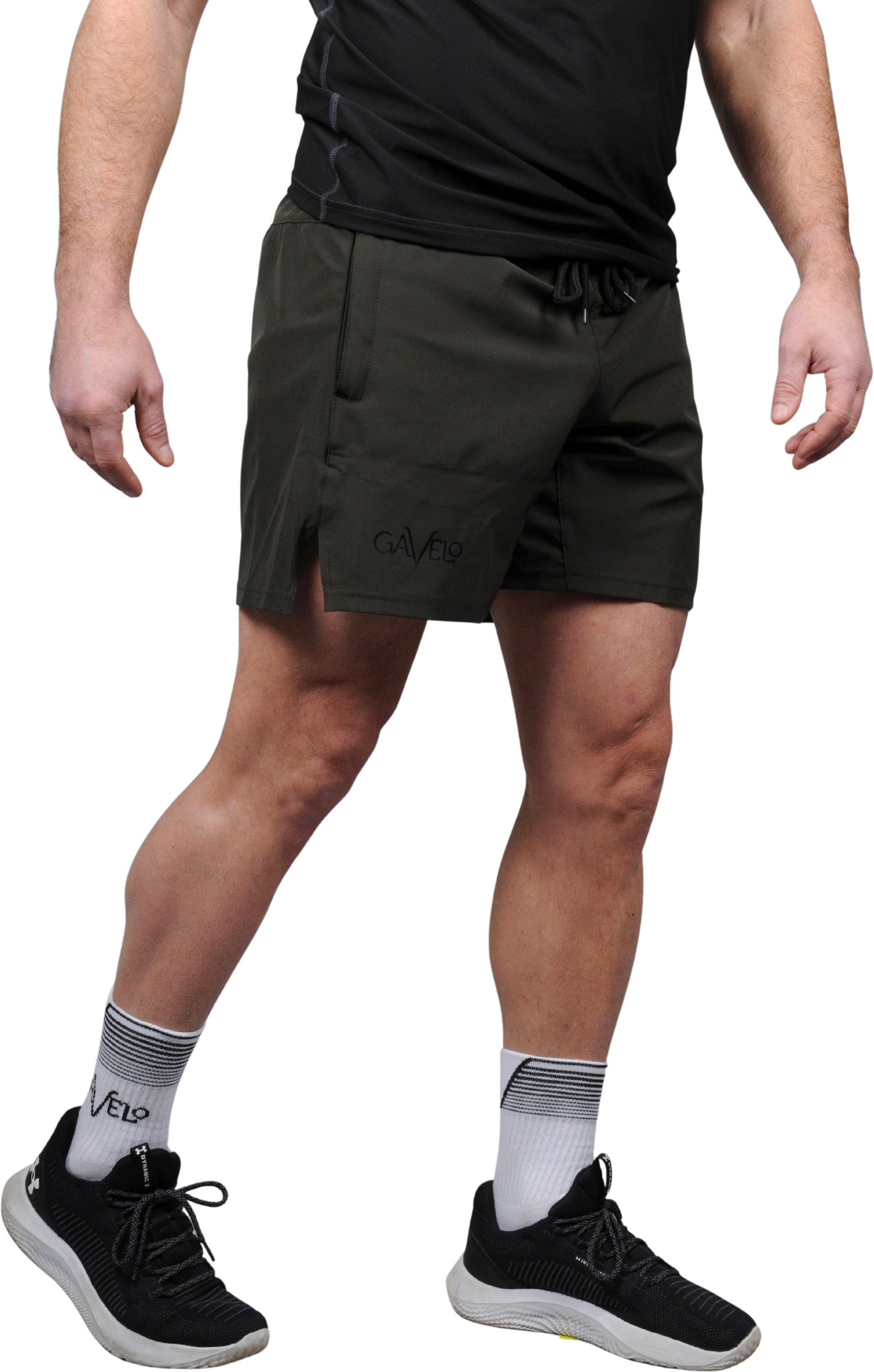 GAVELO, Gavelo Clean Shorts Dark Green