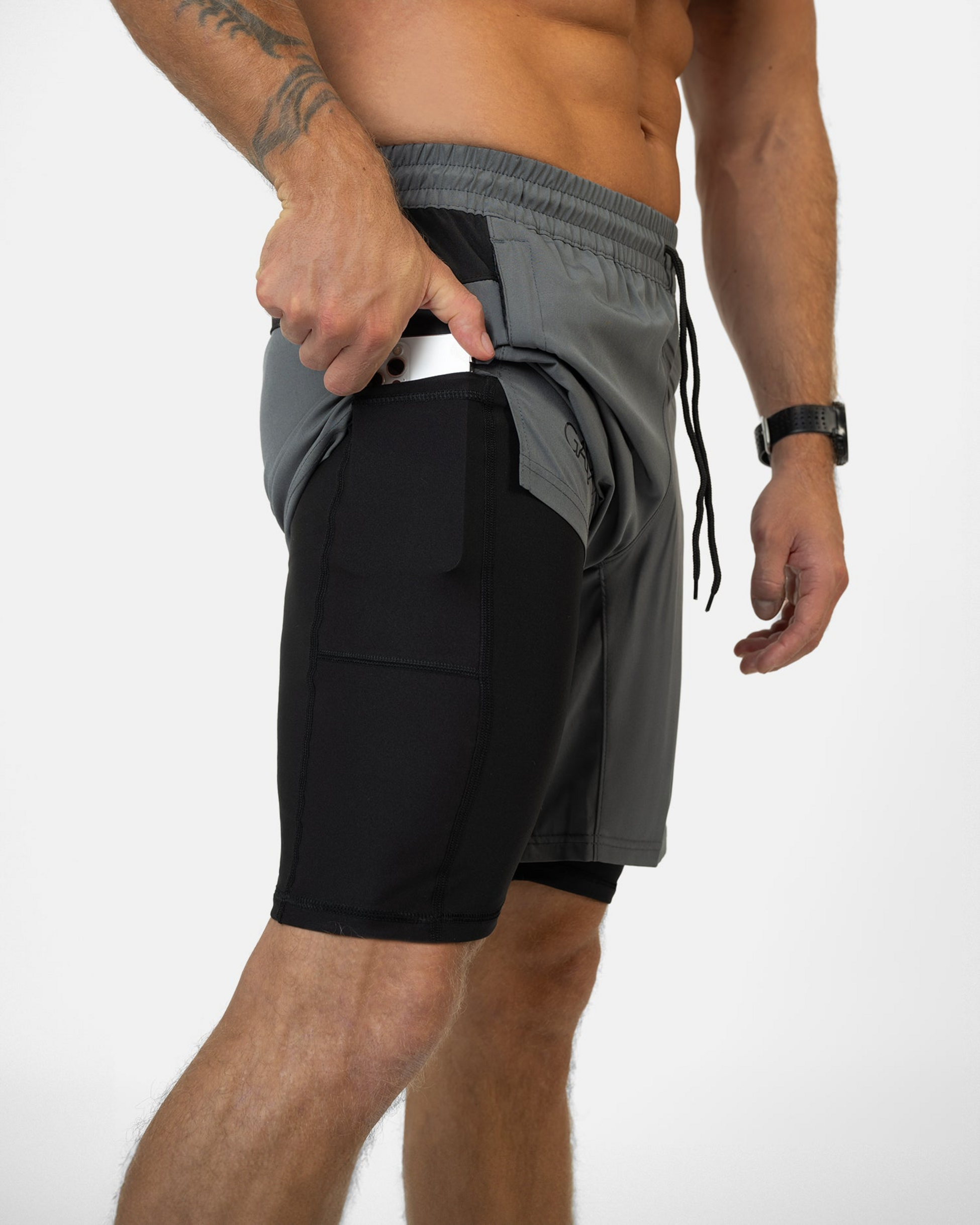 GAVELO, Gavelo Performance Shorts Grey