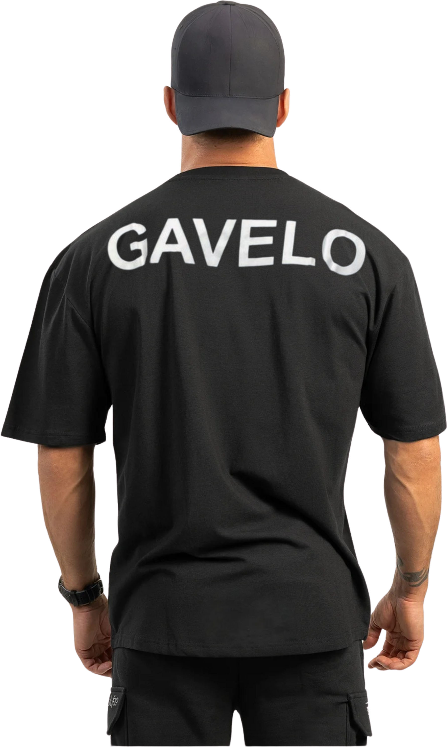 GAVELO, Gavelo Power Oversize Tee Black