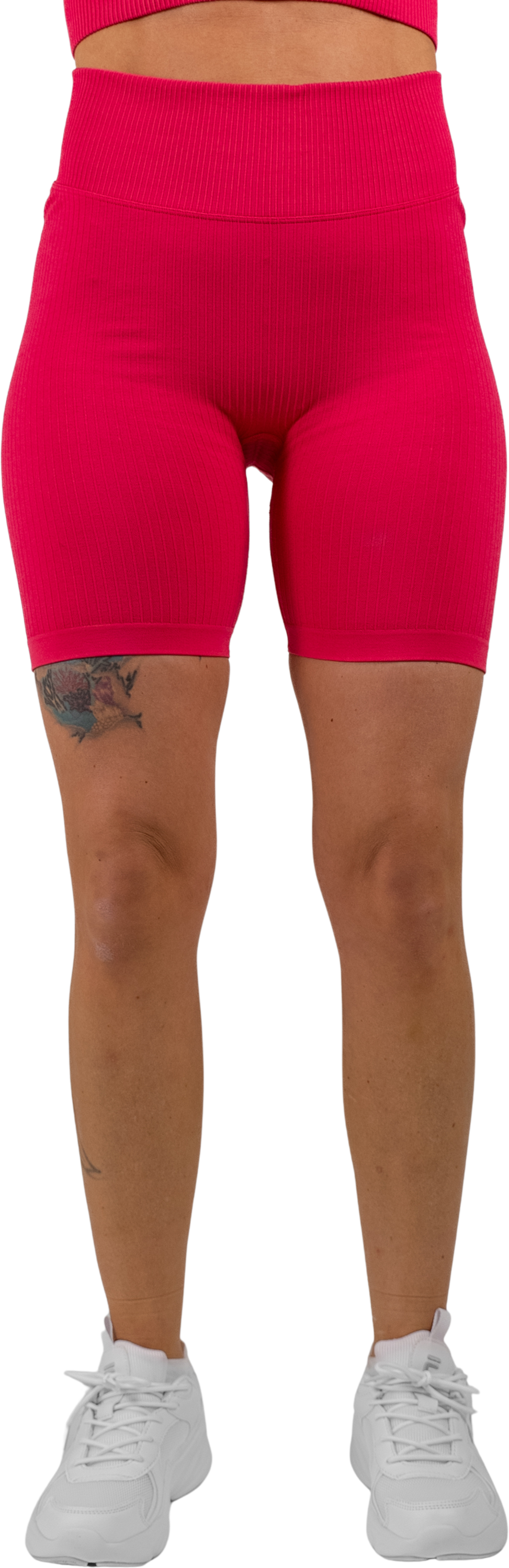 GAVELO, Gavelo Ribbed Seamless Biker Shorts Berry