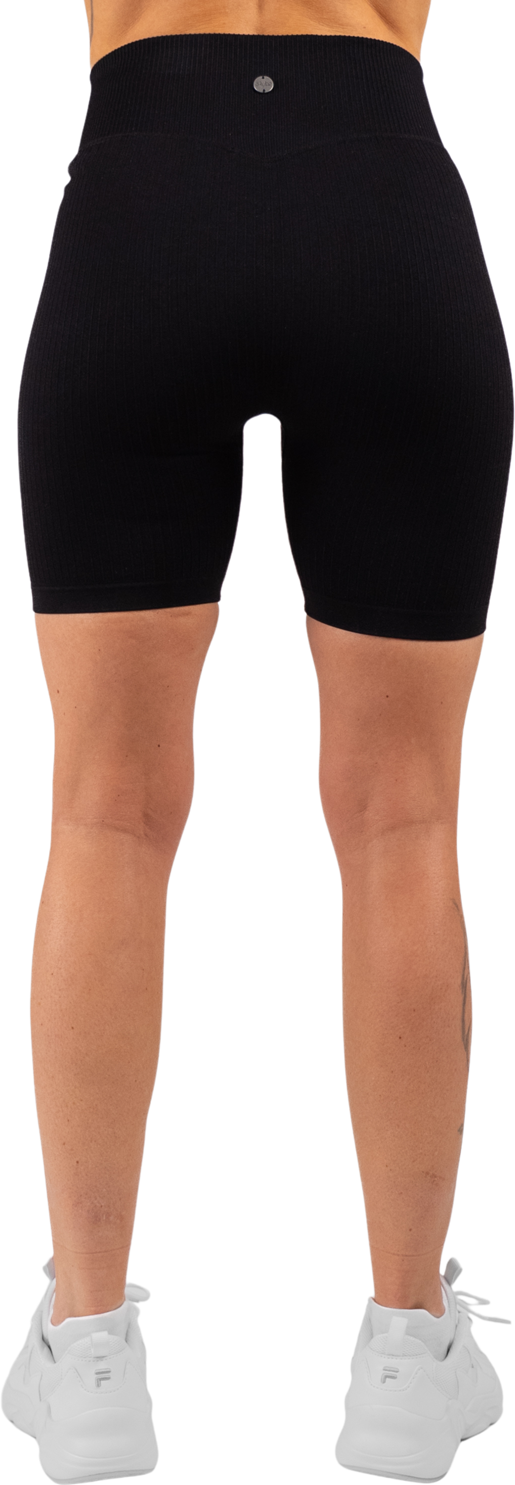 GAVELO, Gavelo Ribbed Seamless Biker Shorts Black