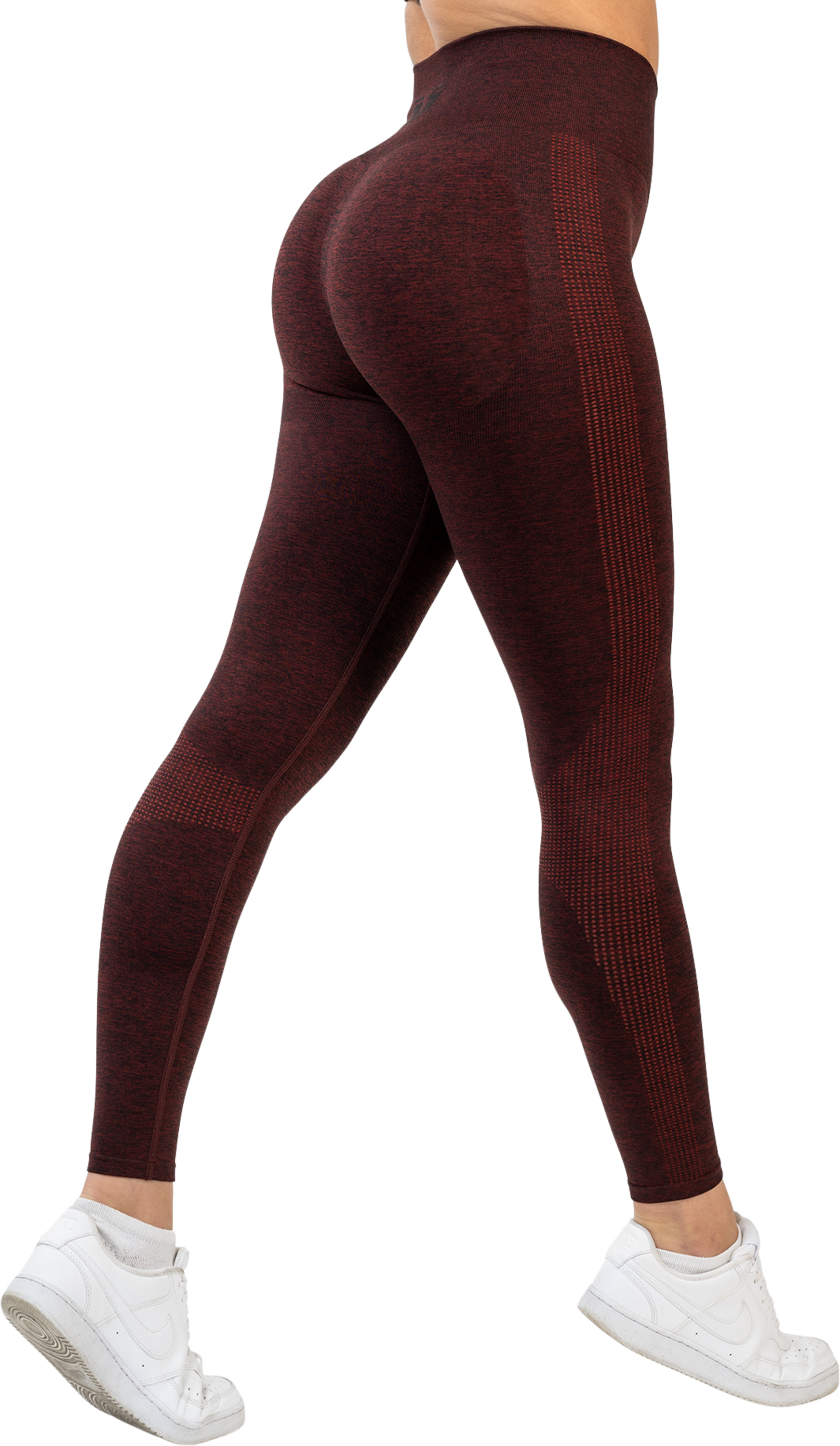 GAVELO, Gavelo Seamless Booster Melange Ruby Tights