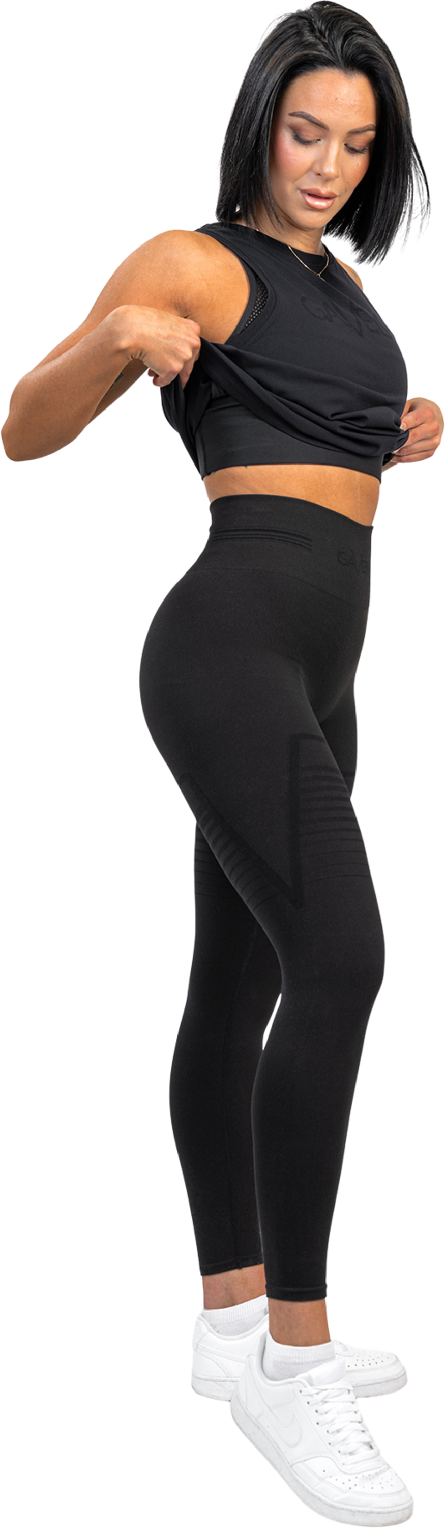 GAVELO, Gavelo Seamless Signature Tights Black