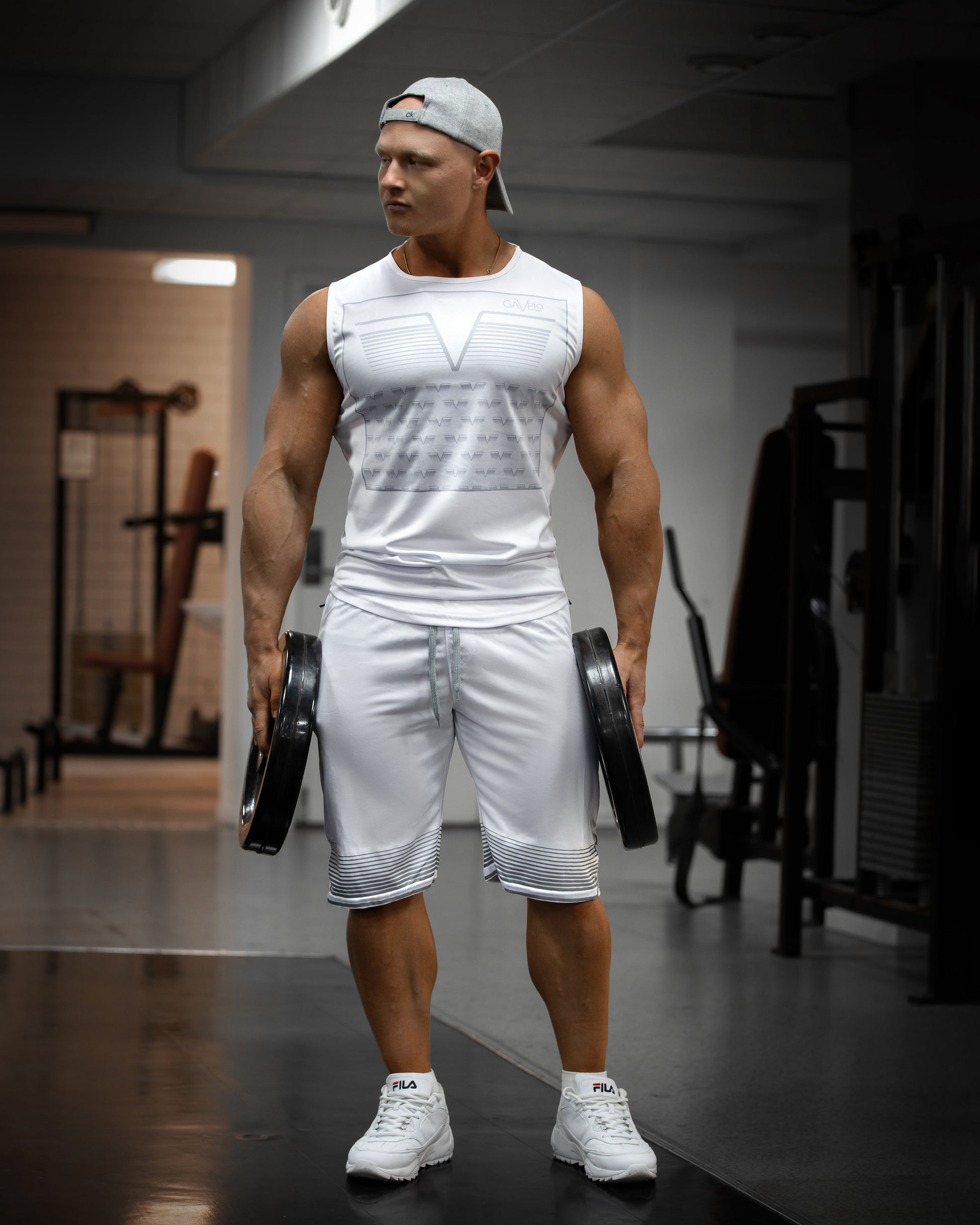 GAVELO, Gavelo Sniper White Shorts