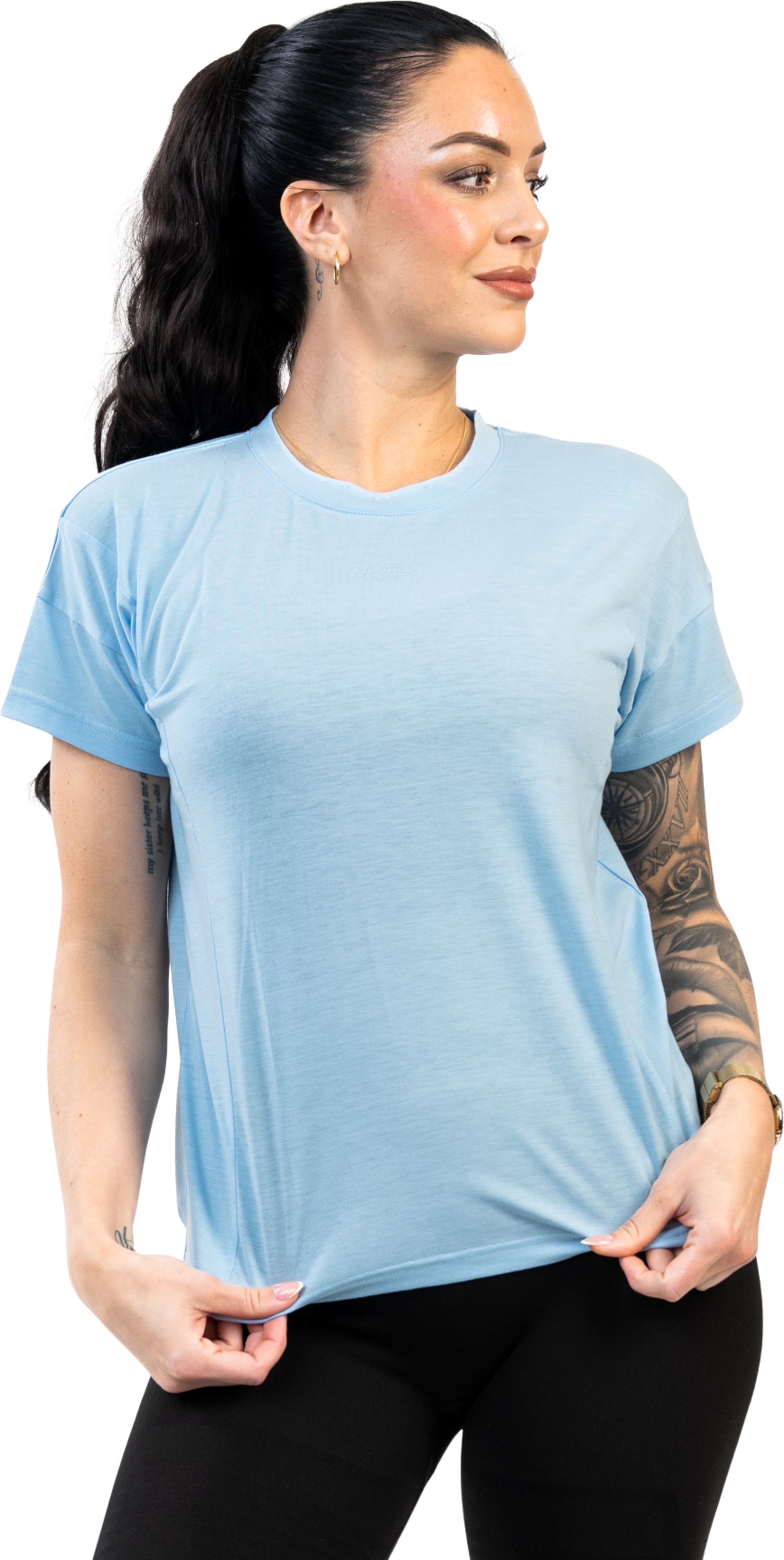 GAVELO, Gavelo Soft Performance Tee Air Blue