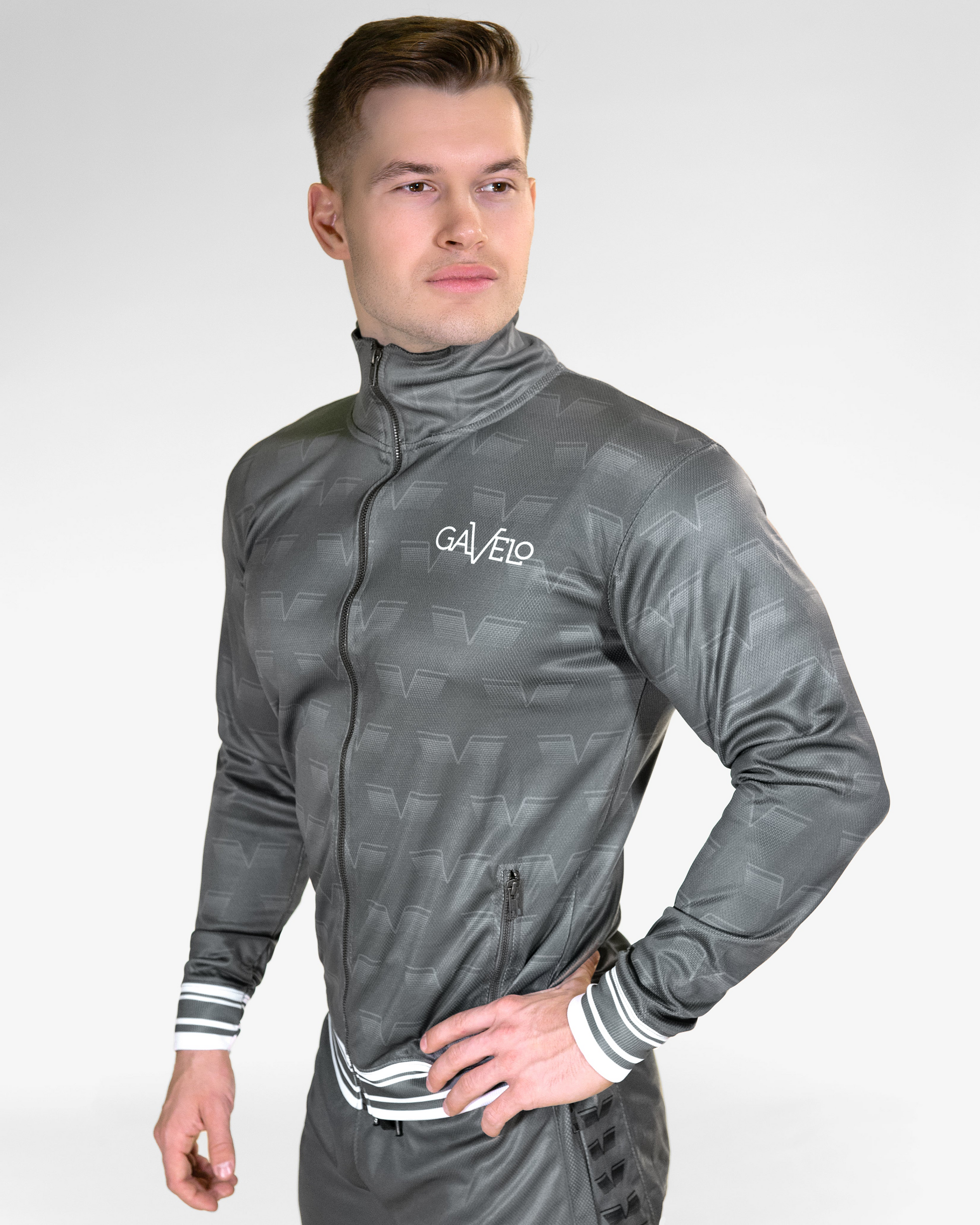 GAVELO, Gavelo Track Jacket Carbon Grey