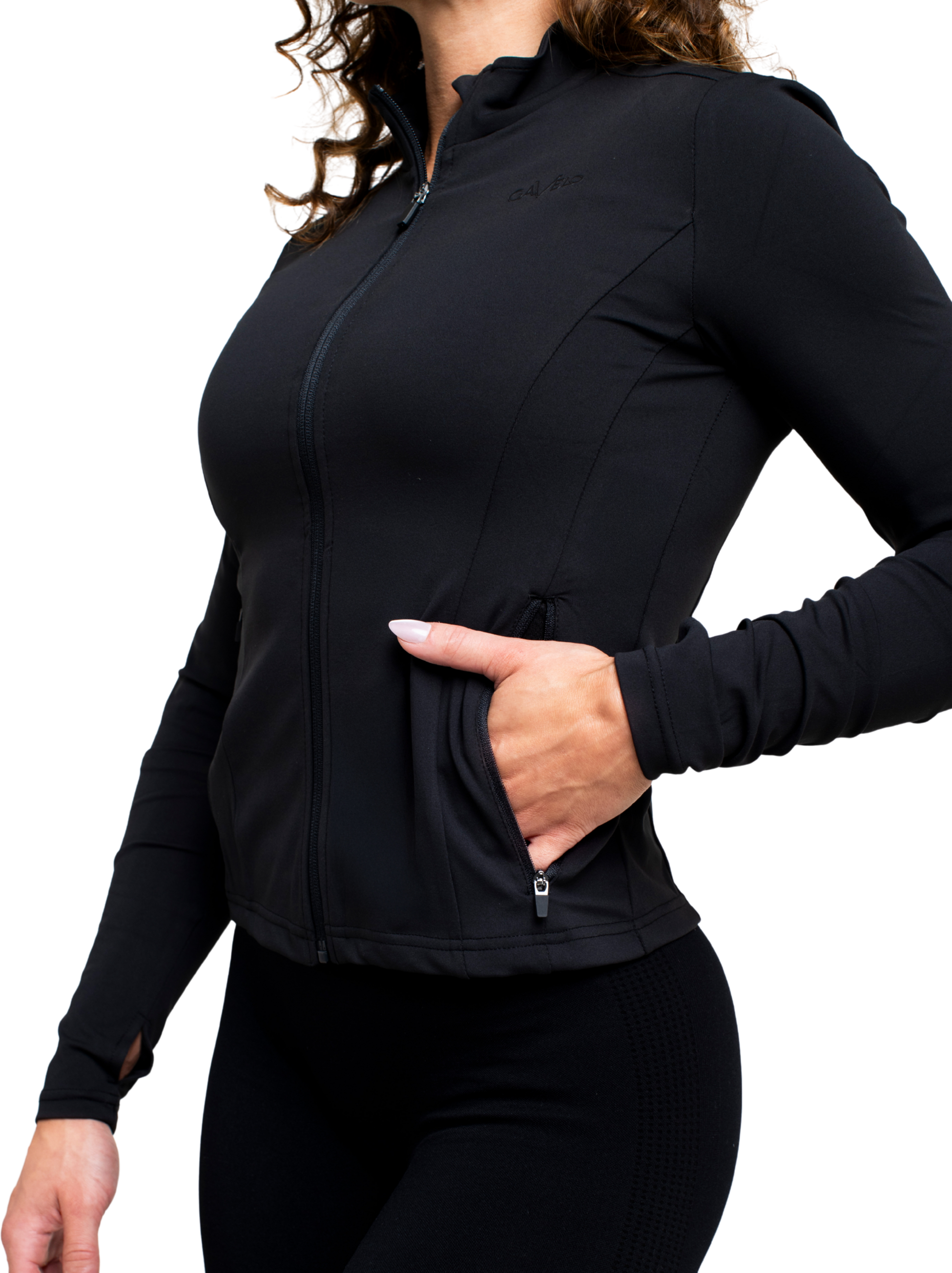 GAVELO, Gavelo Zip Jacket Black