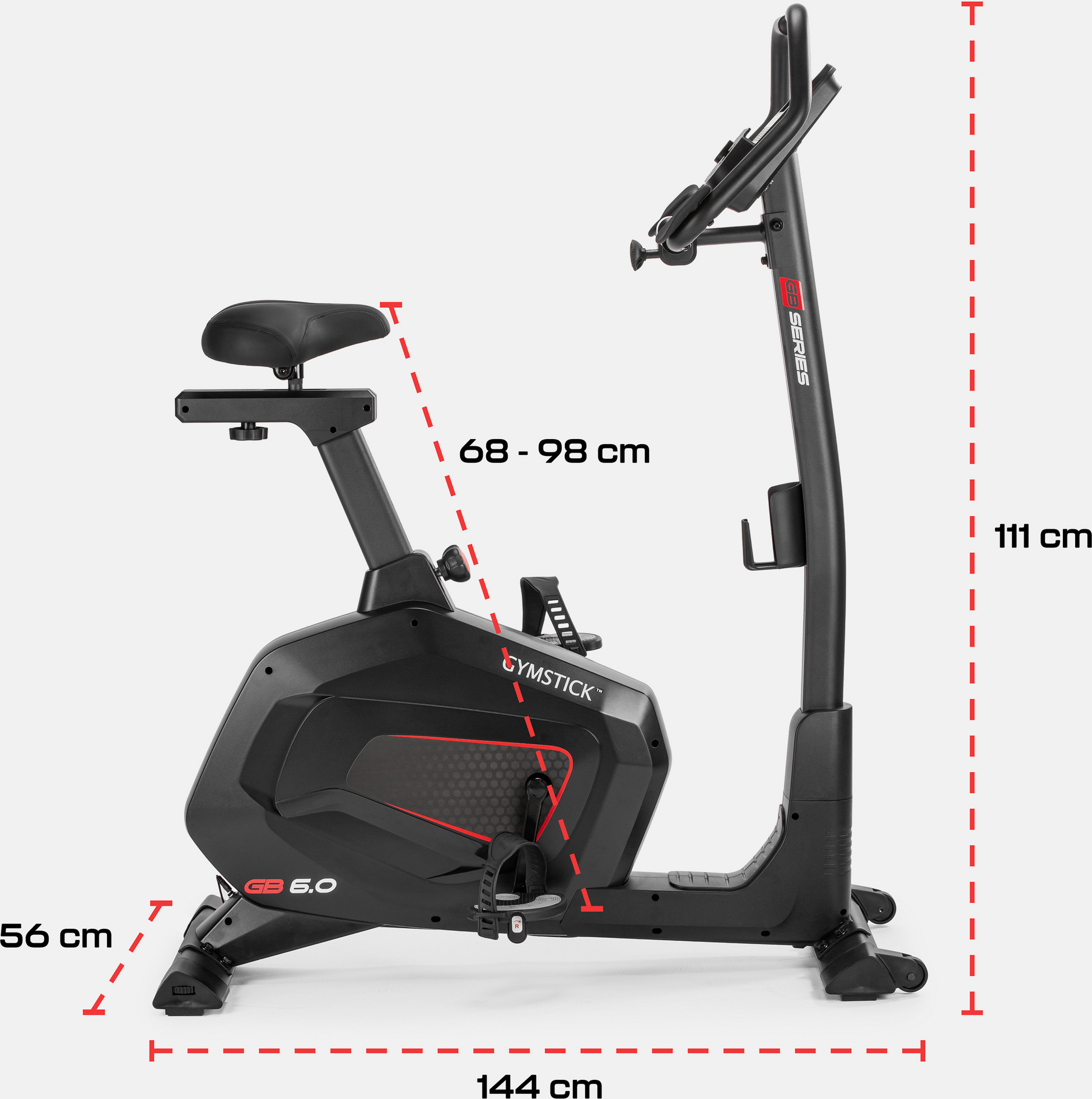 GYMSTICK, Gb 6.0 Exercise Bike