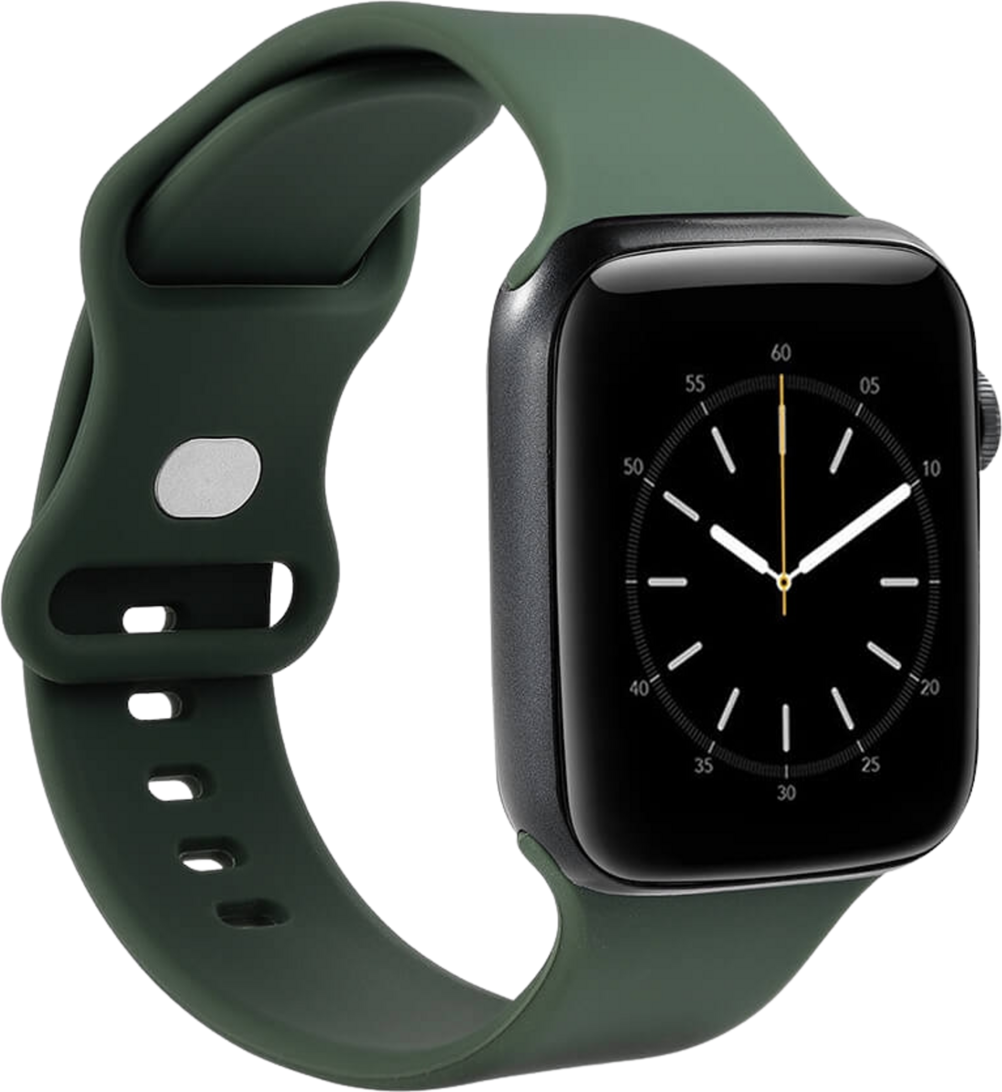 GEAR, Gear Watchband Silicone Olive Green Apple Watch 38/40/41