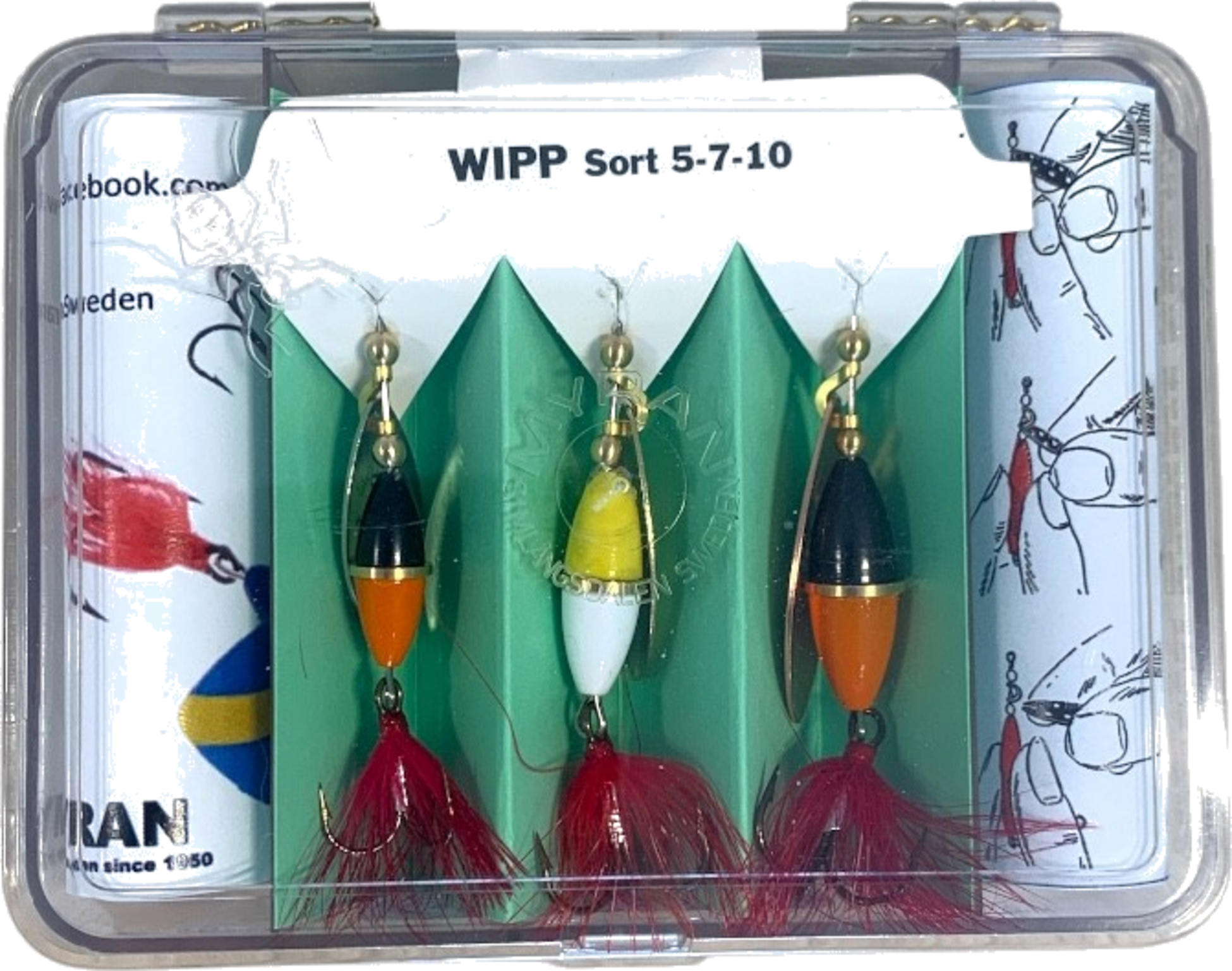 MYRAN, Giftbox Myran - Wipp 5g, Wipp 7g, Wipp 10g