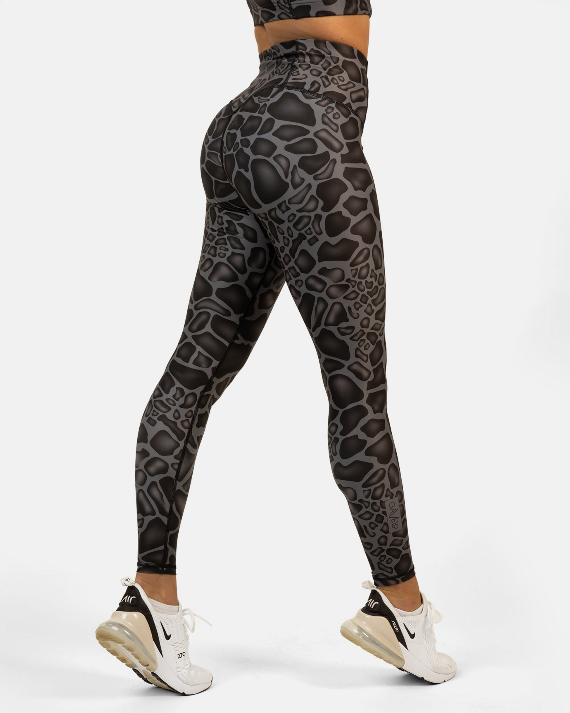 GAVELO, Giraffe Black Kompressionstights