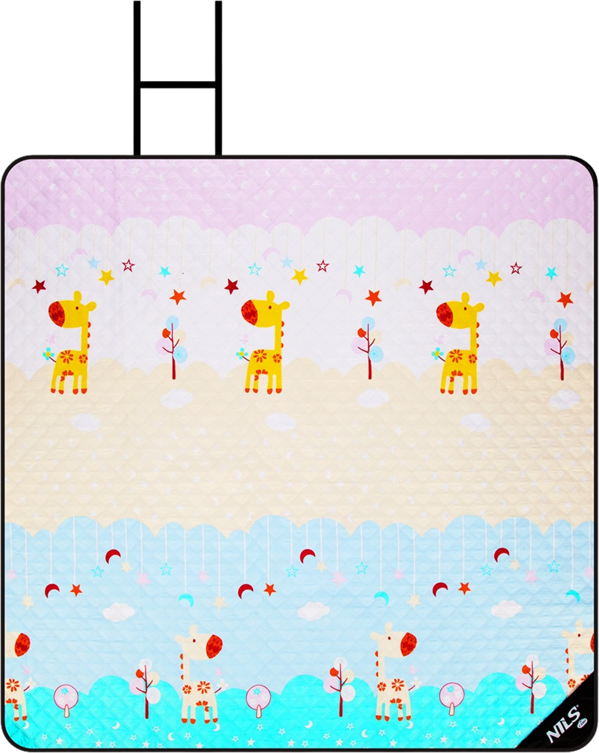 NORTHIX, Giraffe Picnic Blanket, 195x200 Cm, Waterproof