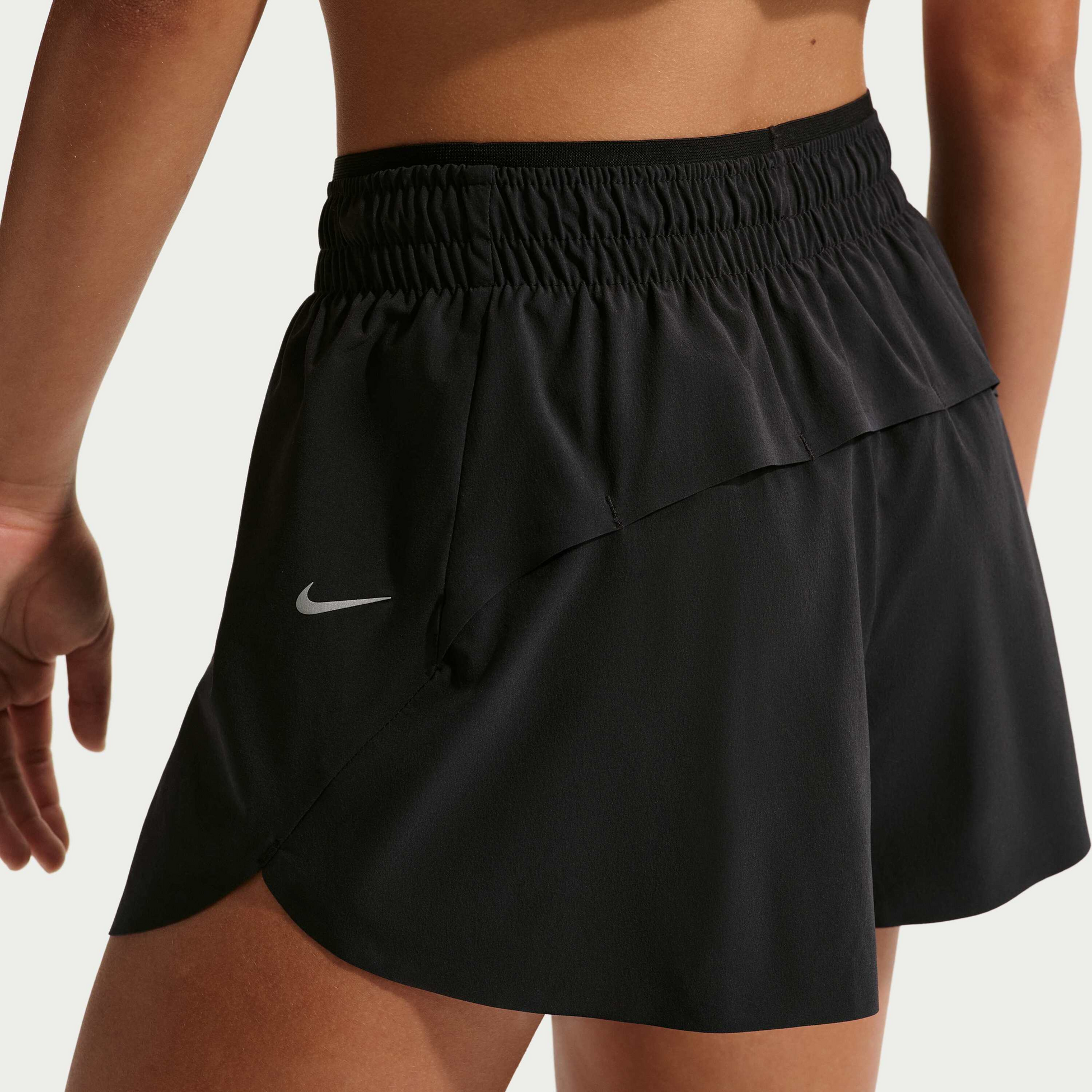 NIKE, Girls' Dri-fit 7.5cm (approx.) Mid-rise Repel Running Shorts Mavn