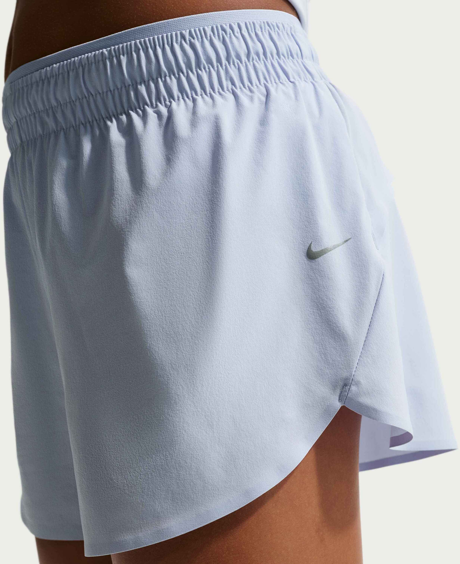 NIKE, Girls' Dri-fit 7.5cm (approx.) Mid-rise Repel Running Shorts Mavn