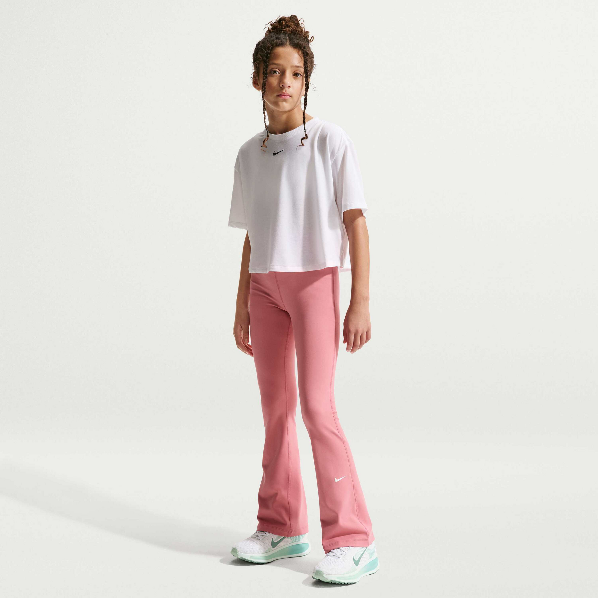 NIKE, Girls' Dri-fit Flared Leggings One
