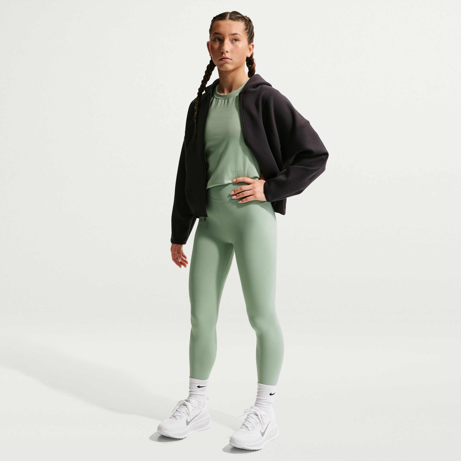 NIKE, Girls' Dri-fit High-rise Leggings Mavn
